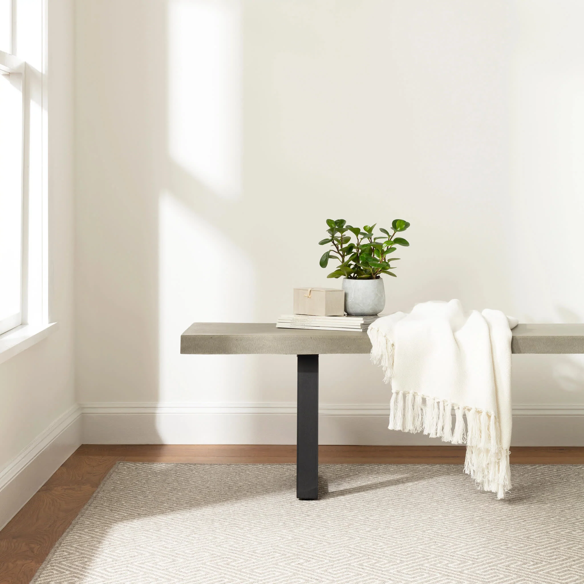Montage Woven Wool Custom Rug | Charcoal - Image 3