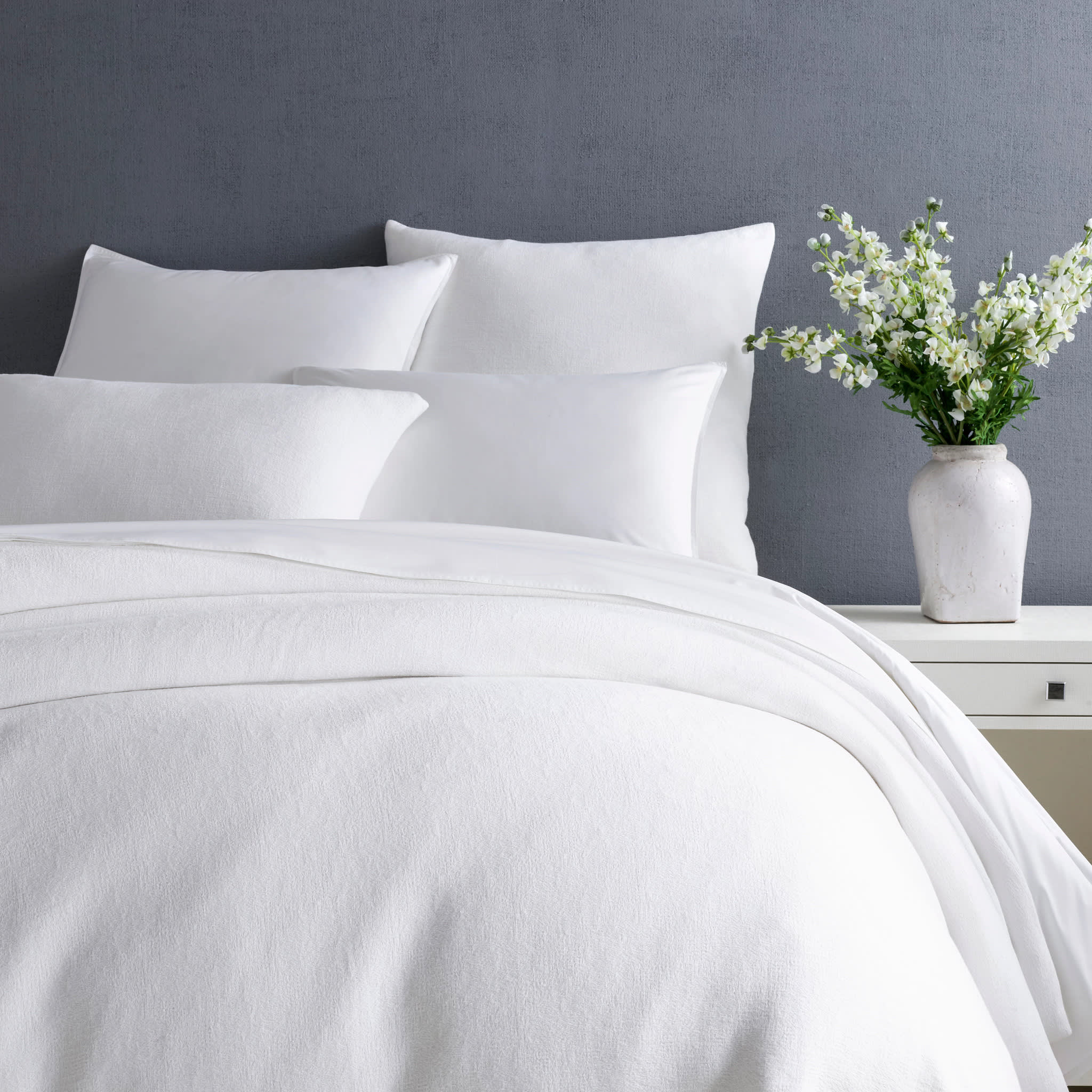 Montauk Duvet Cover | White