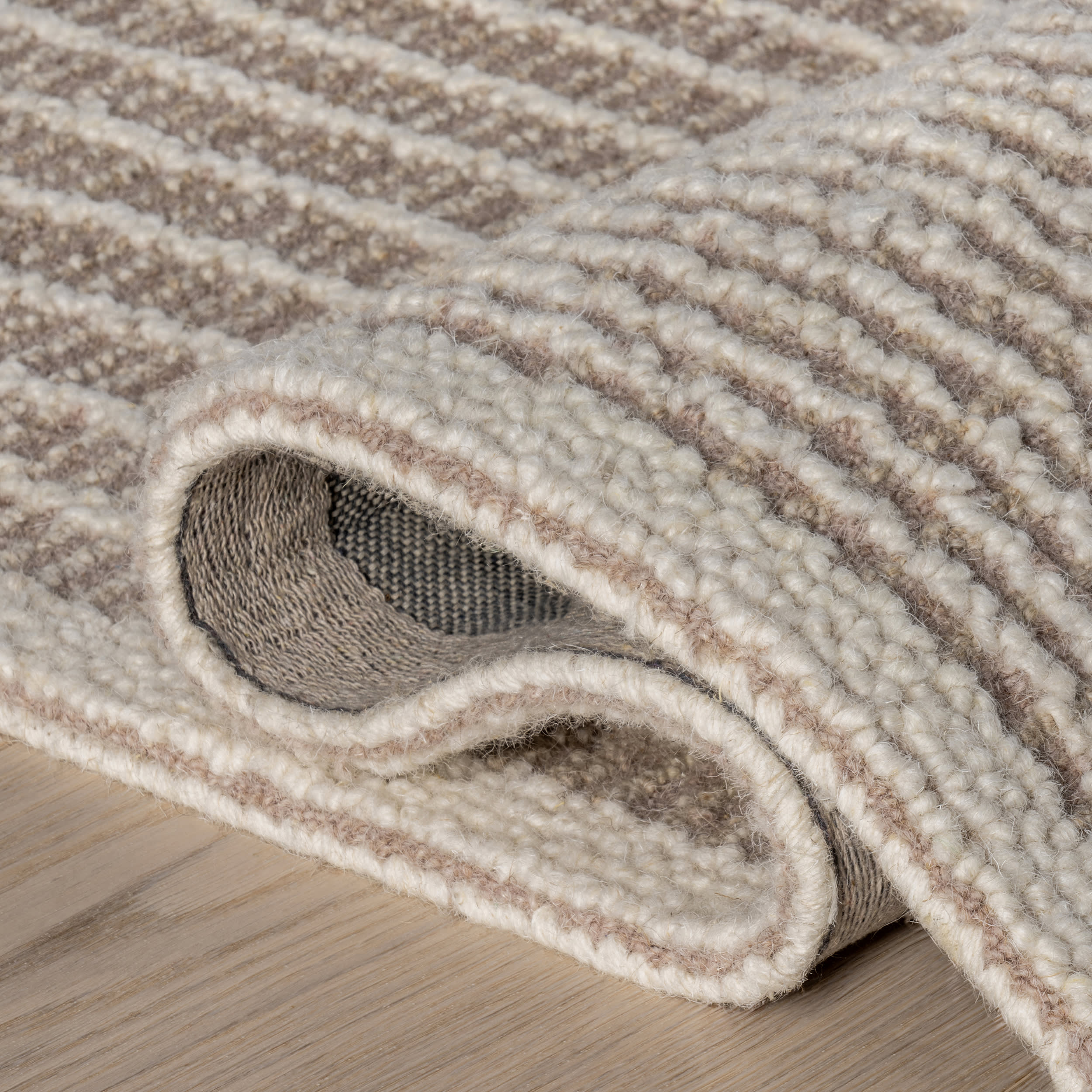 Montecito Tiled Wool Rug | Light Purple - Image 8