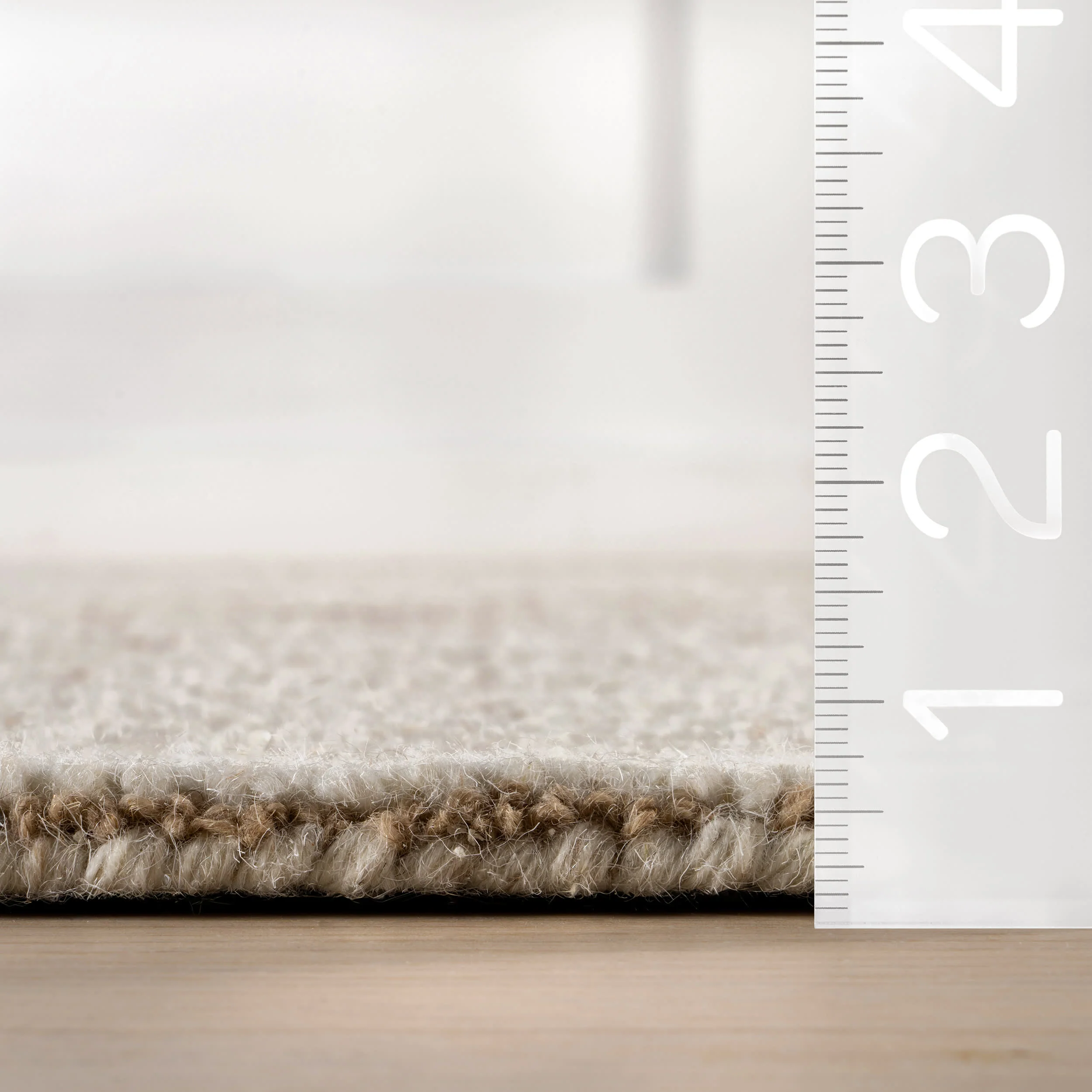 Montecito Tiled Wool Rug | Taupe - Image 5