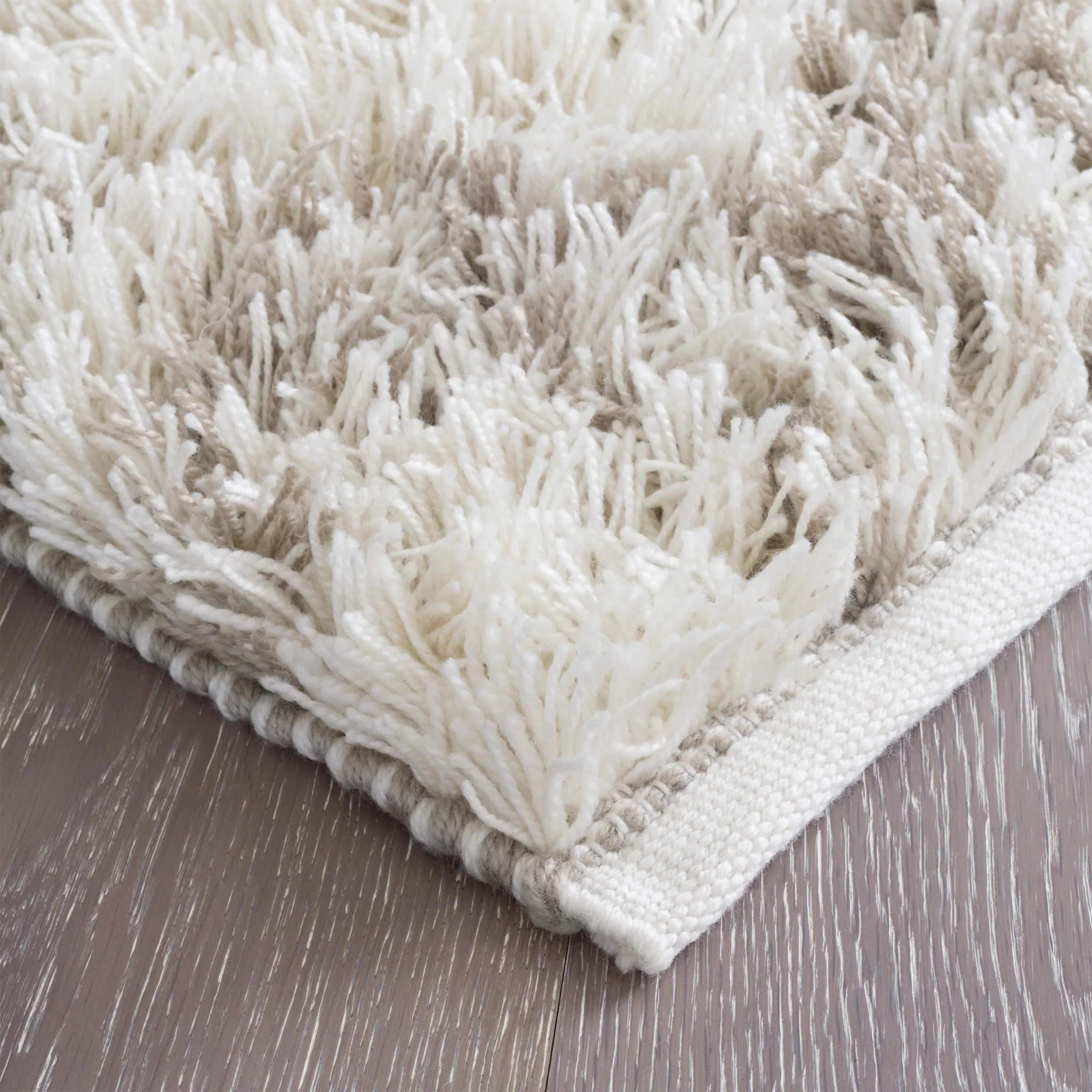 Moroccan Diamond Handwoven Performance Rug | Grey - Image 3