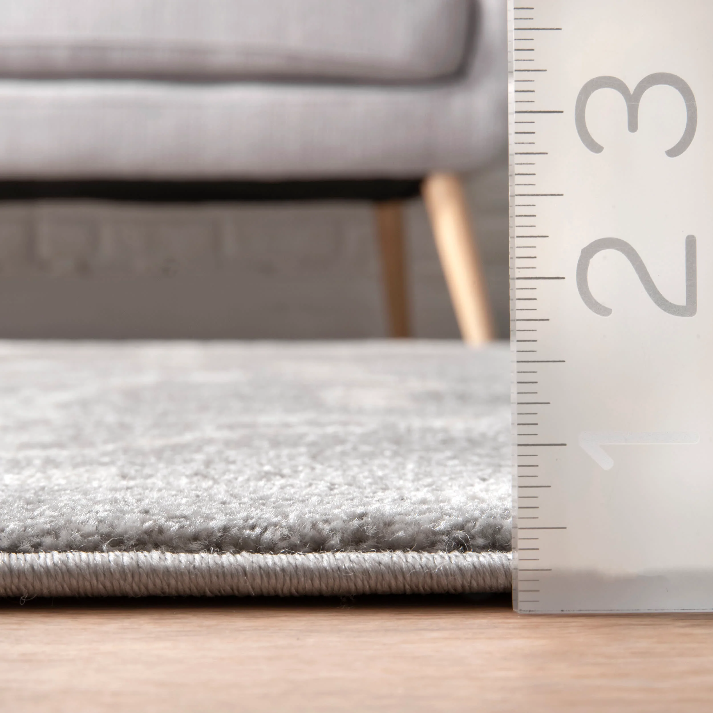 Moroccan Diamonds Rug | Grey - Image 5