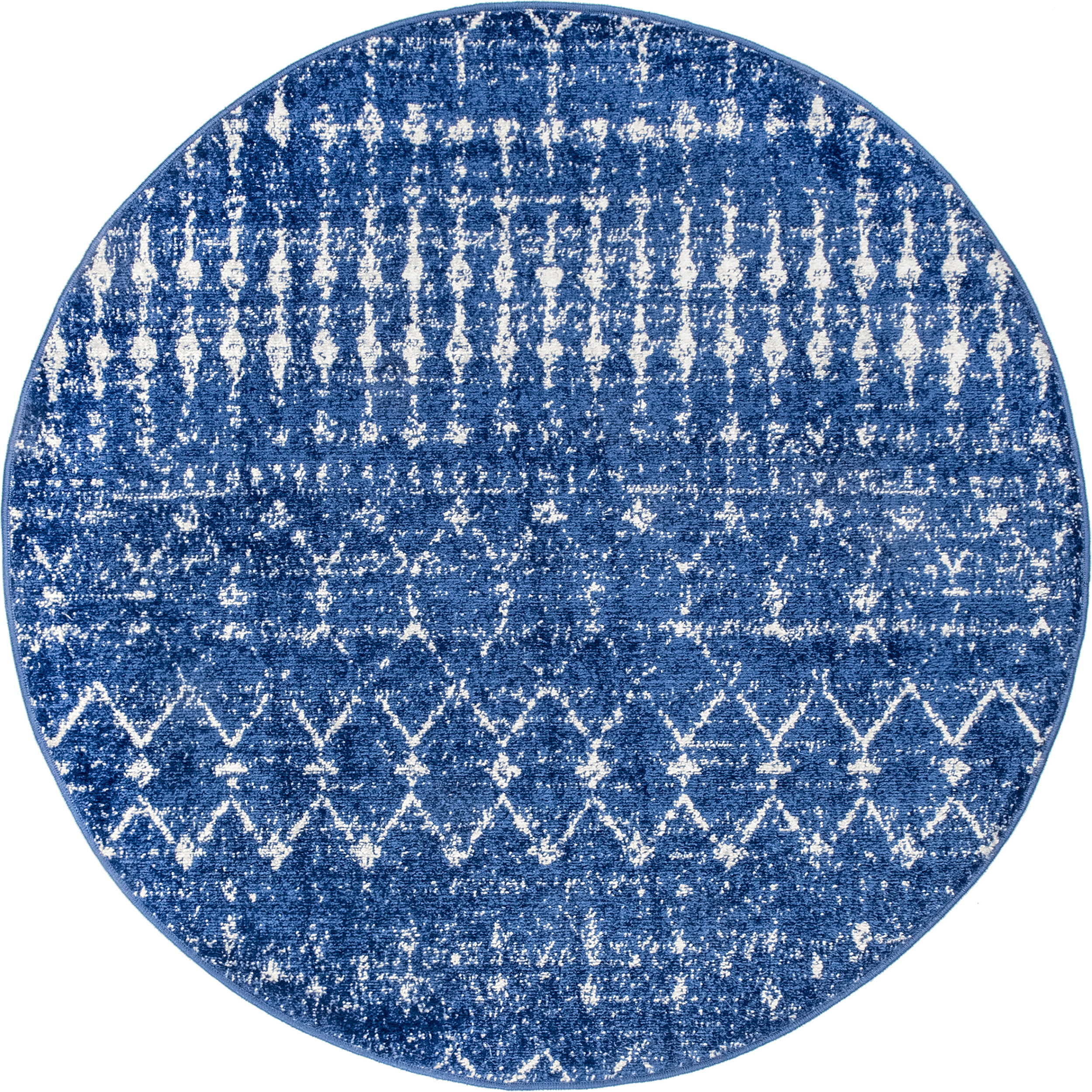 Moroccan Trellis Rug | Blue