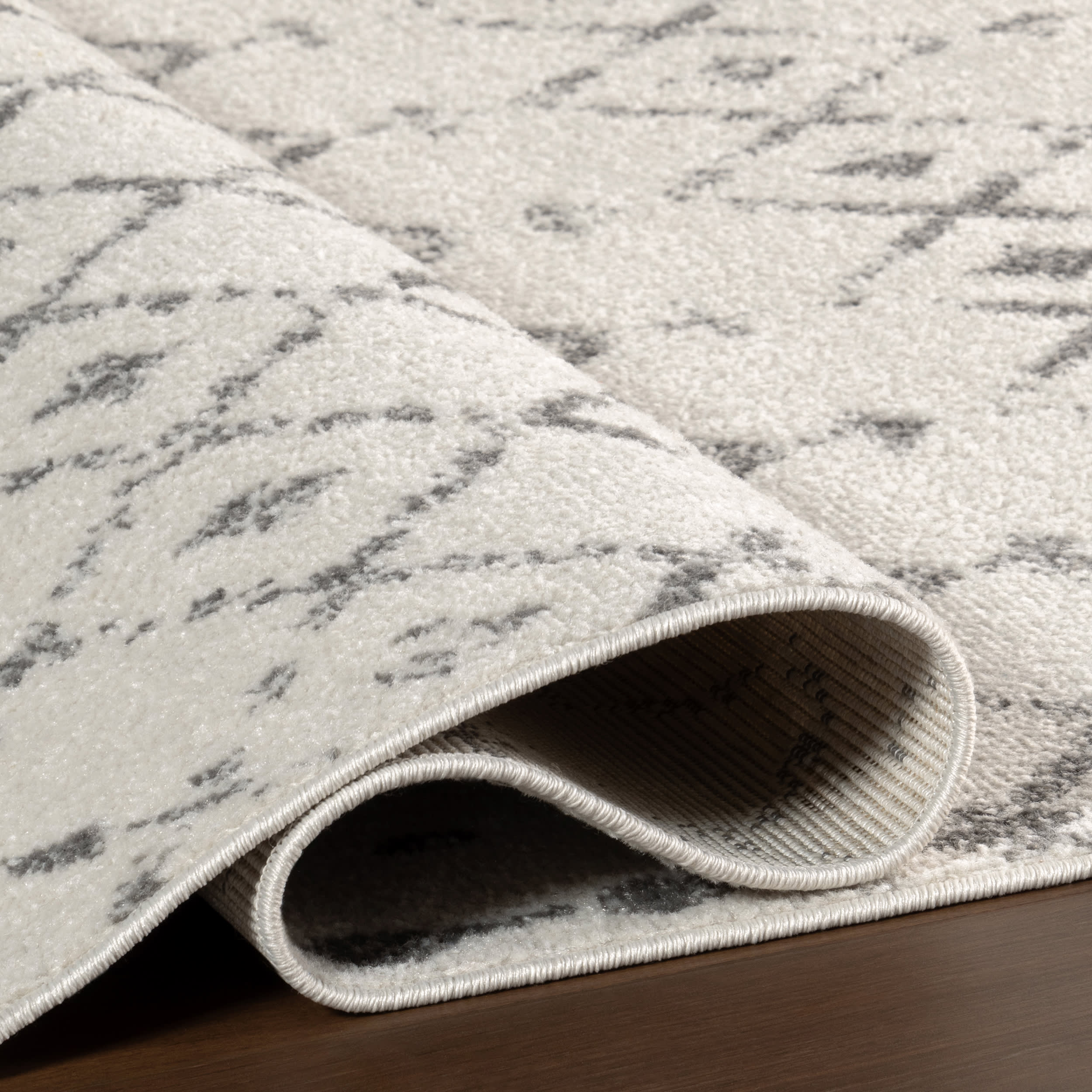 Moroccan Trellis Rug | Grey - Image 12