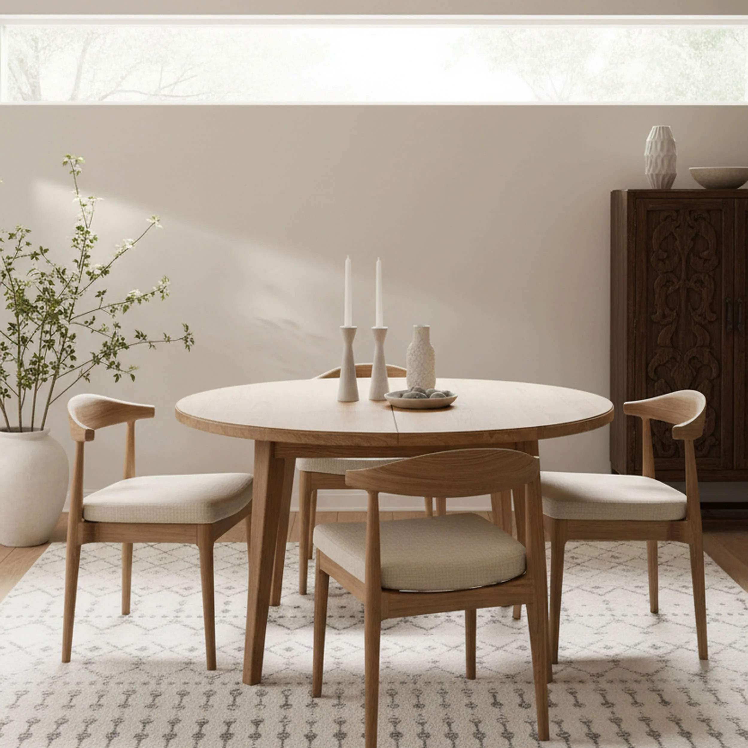 Moroccan Trellis Rug | Grey - Image 7