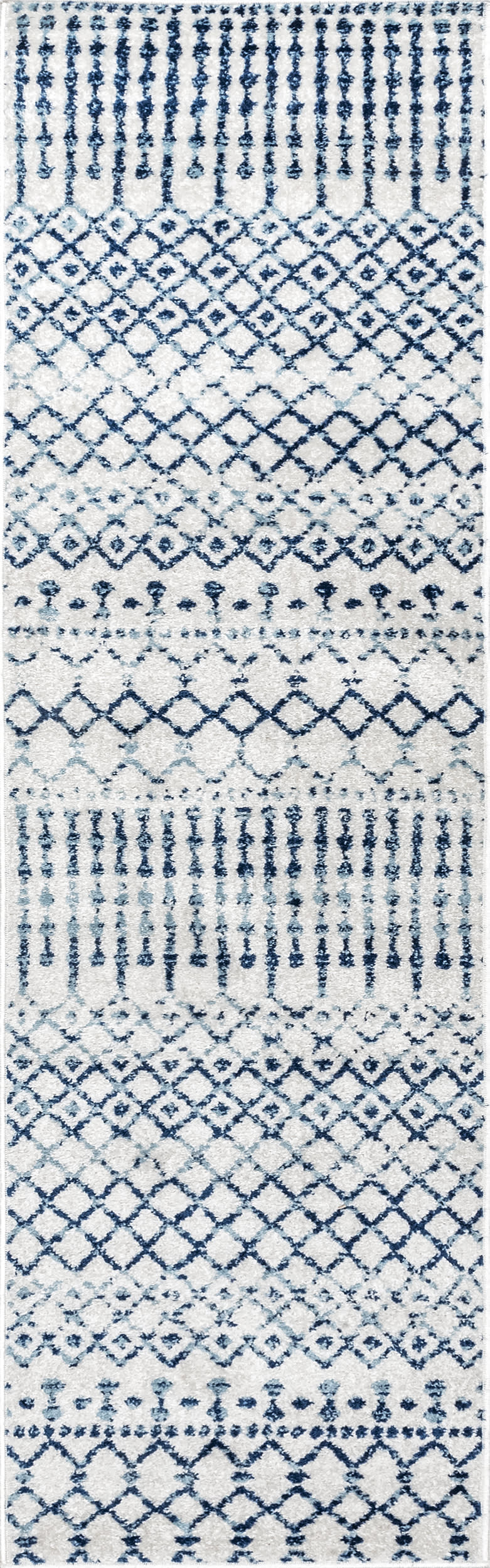 Moroccan Trellis Rug | Light Blue