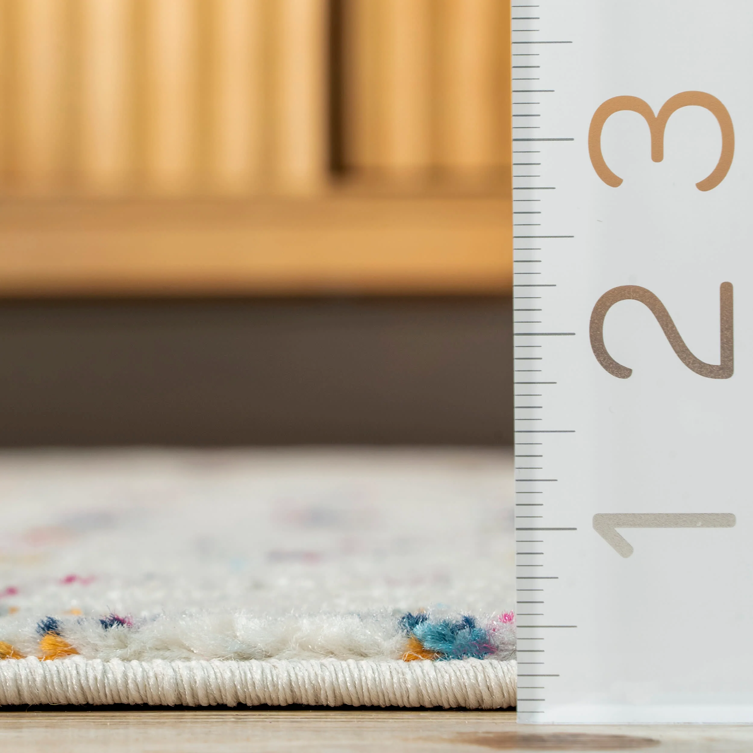 Moroccan Trellis Rug | Light Multicolor - Image 5