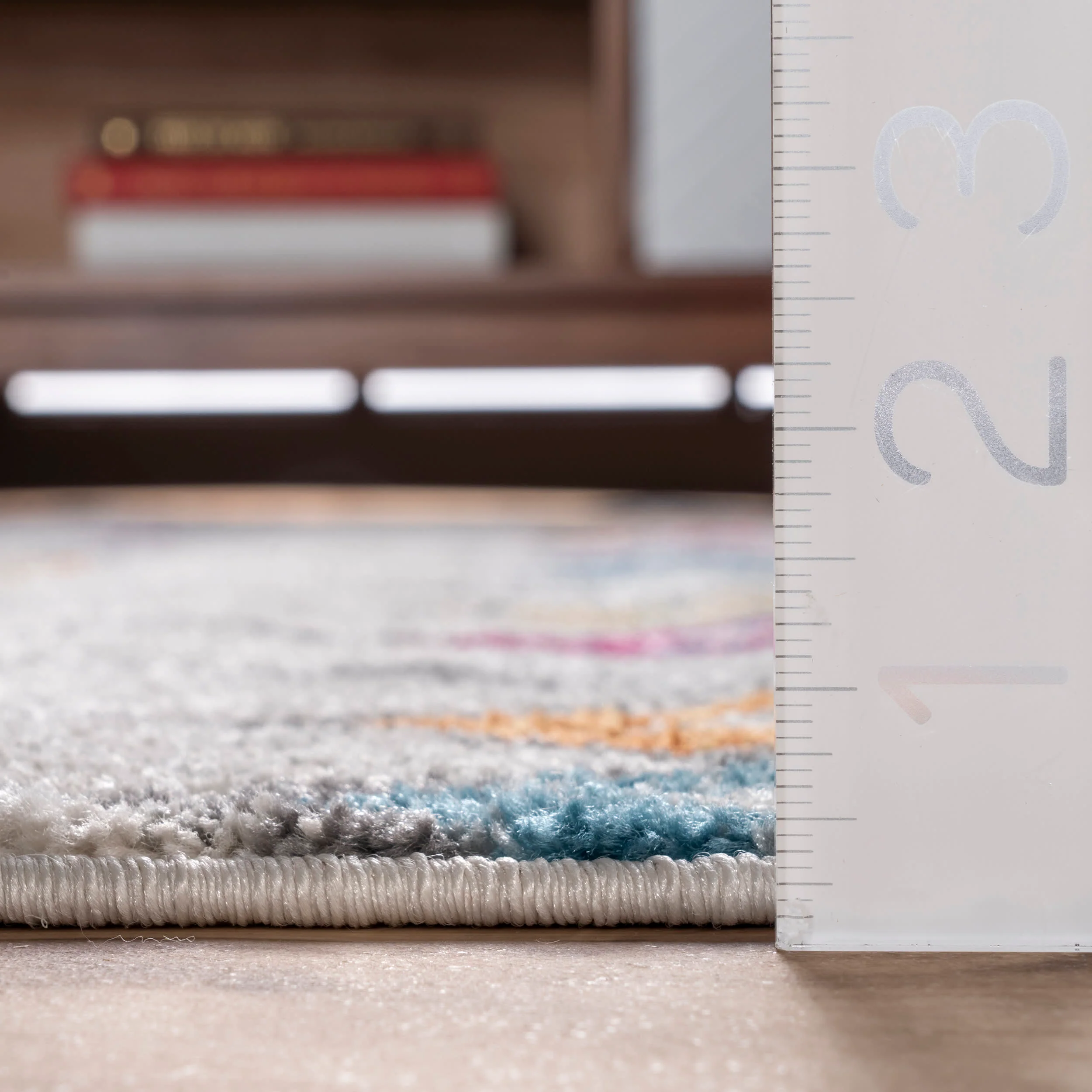 Moroccan Trellis Rug | Multicolor - Image 5