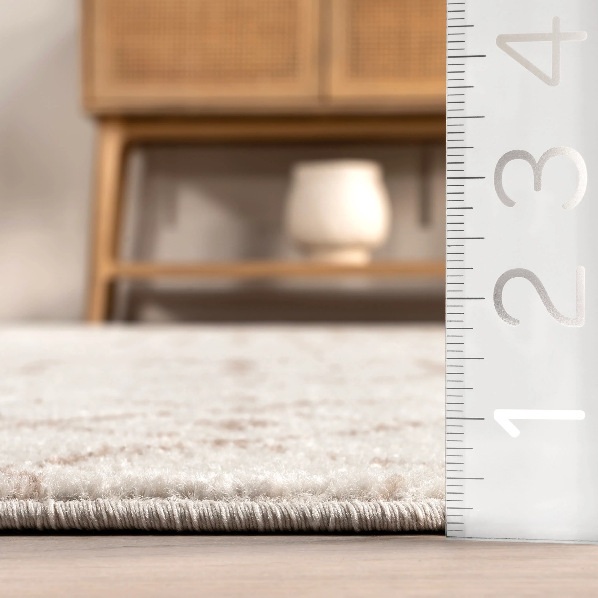 Moroccan Trellis Rug | Neutral - Image 5