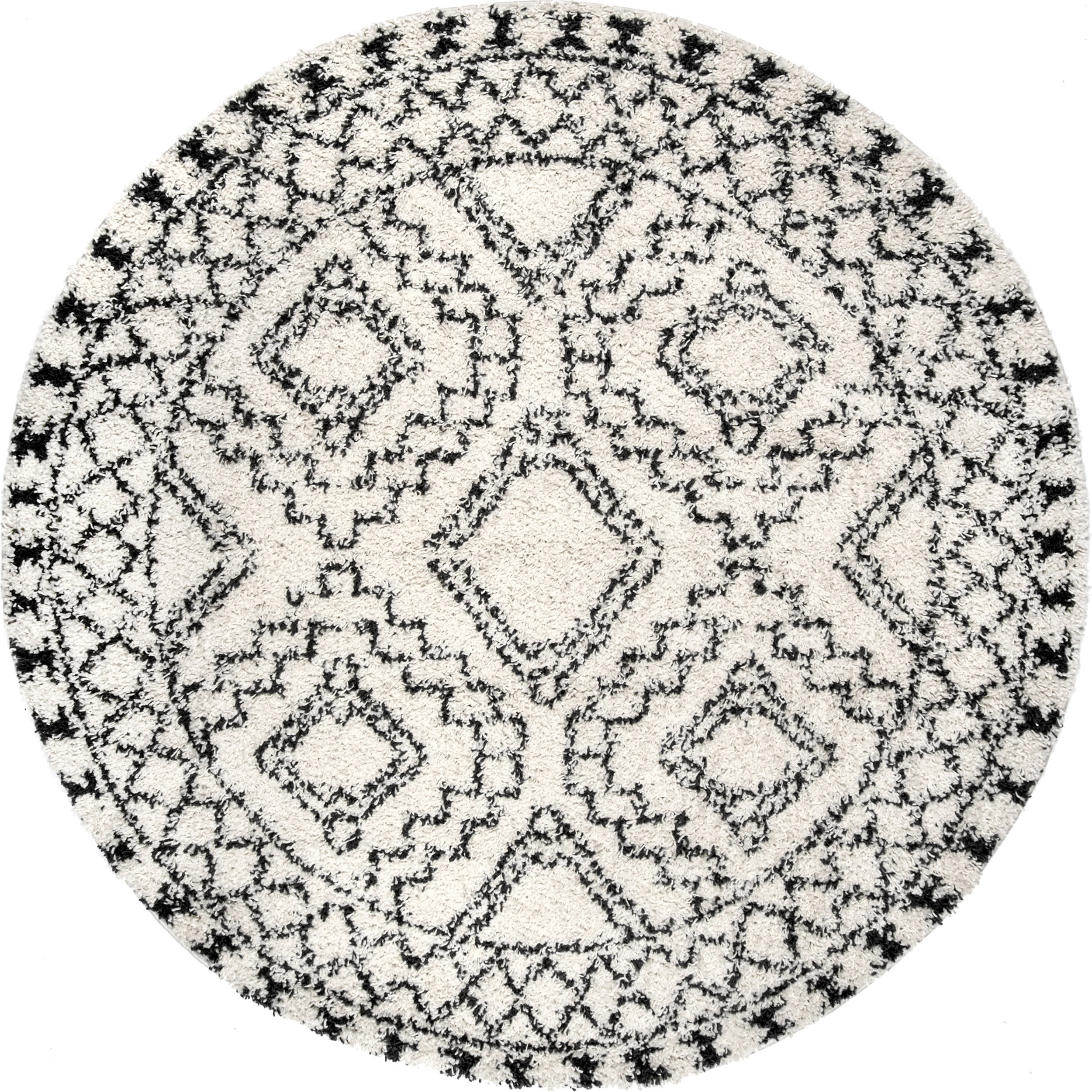 Moroccan Trellis Rug | Off White