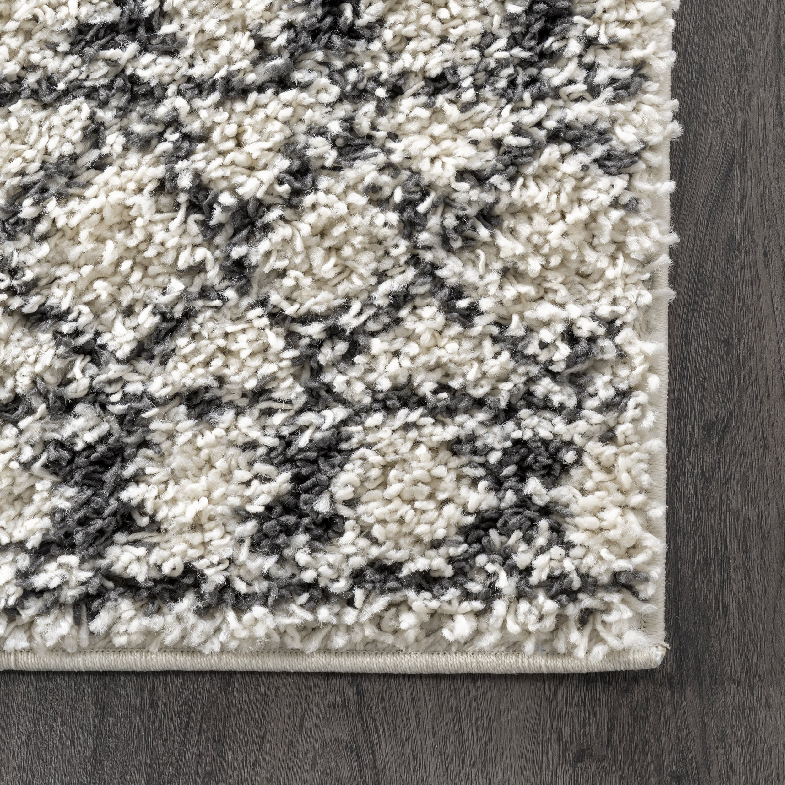 Moroccan Trellis Rug | Off White - Image 3