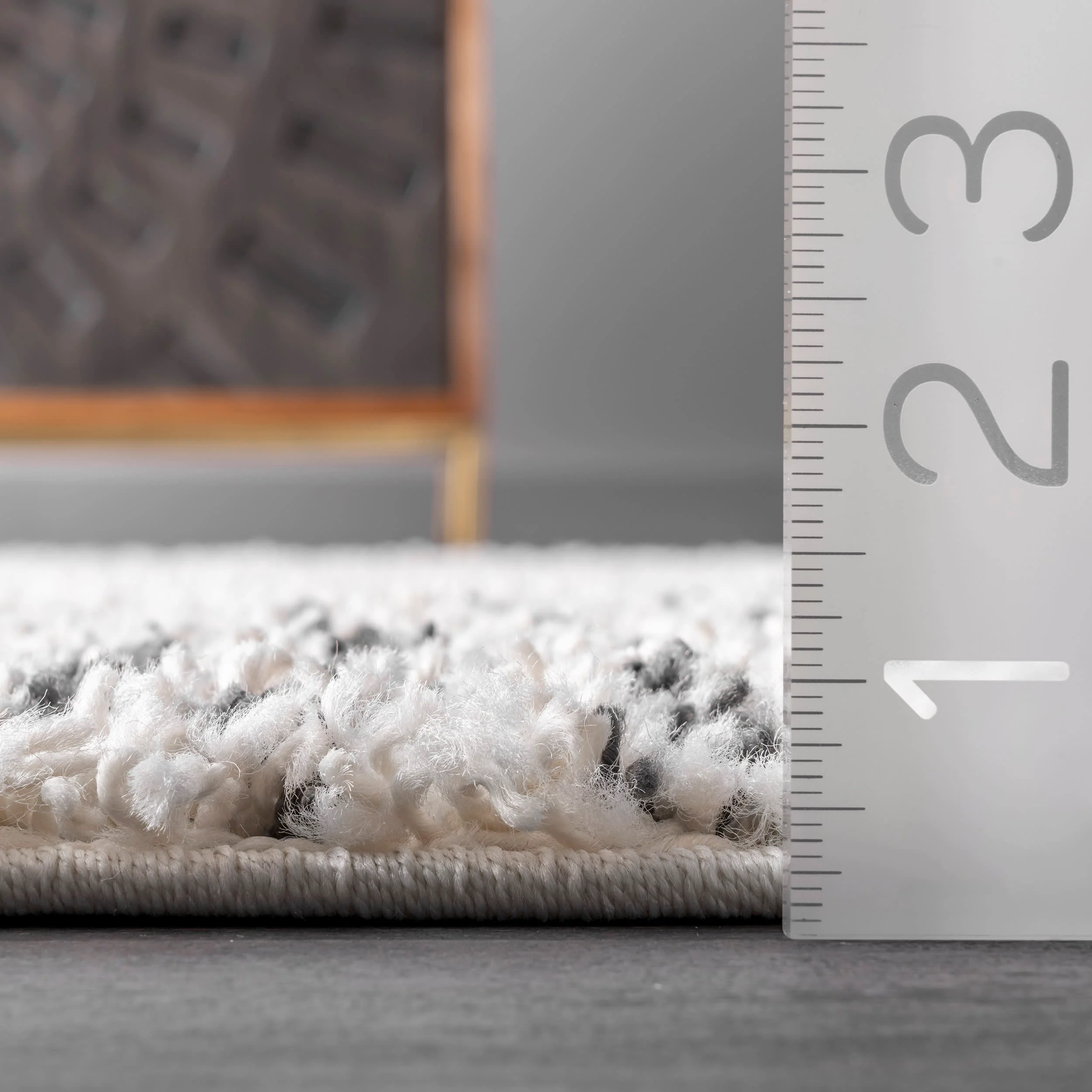 Moroccan Trellis Rug | Off White - Image 5