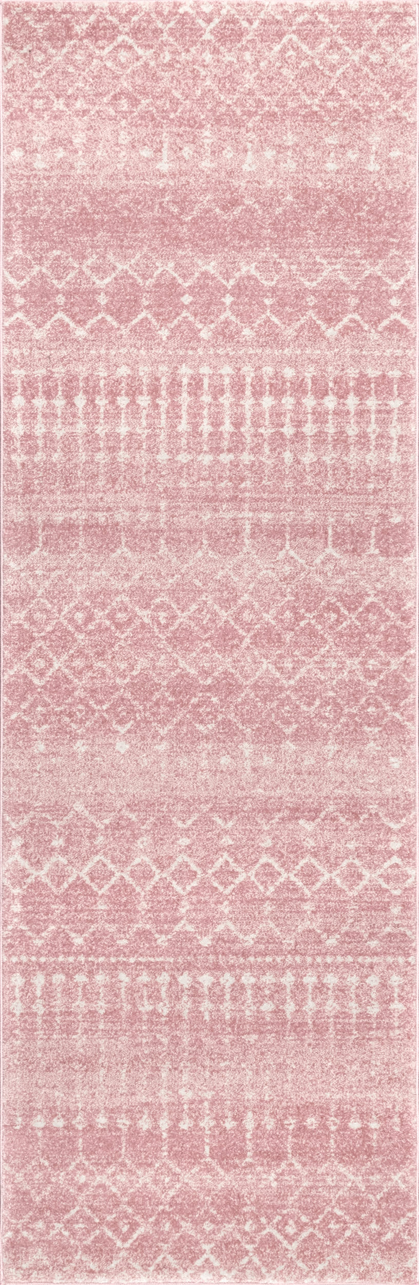 Moroccan Trellis Rug | Pink