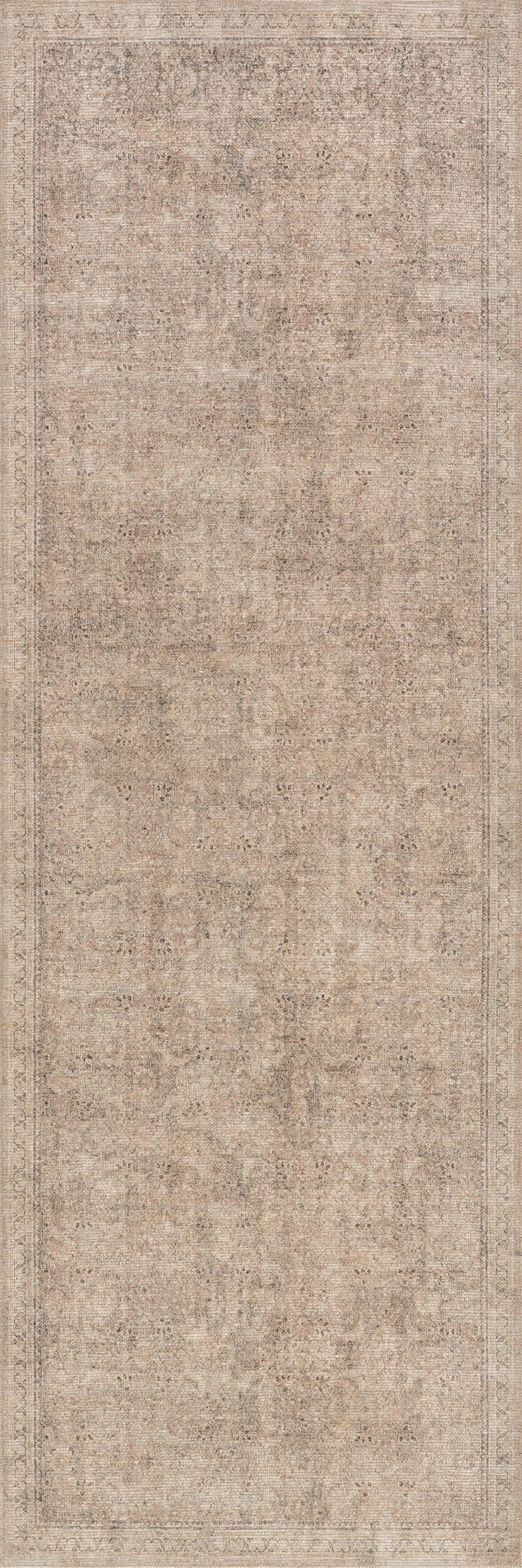 Morristown Antiqued Jute-Blend Rug | Tan