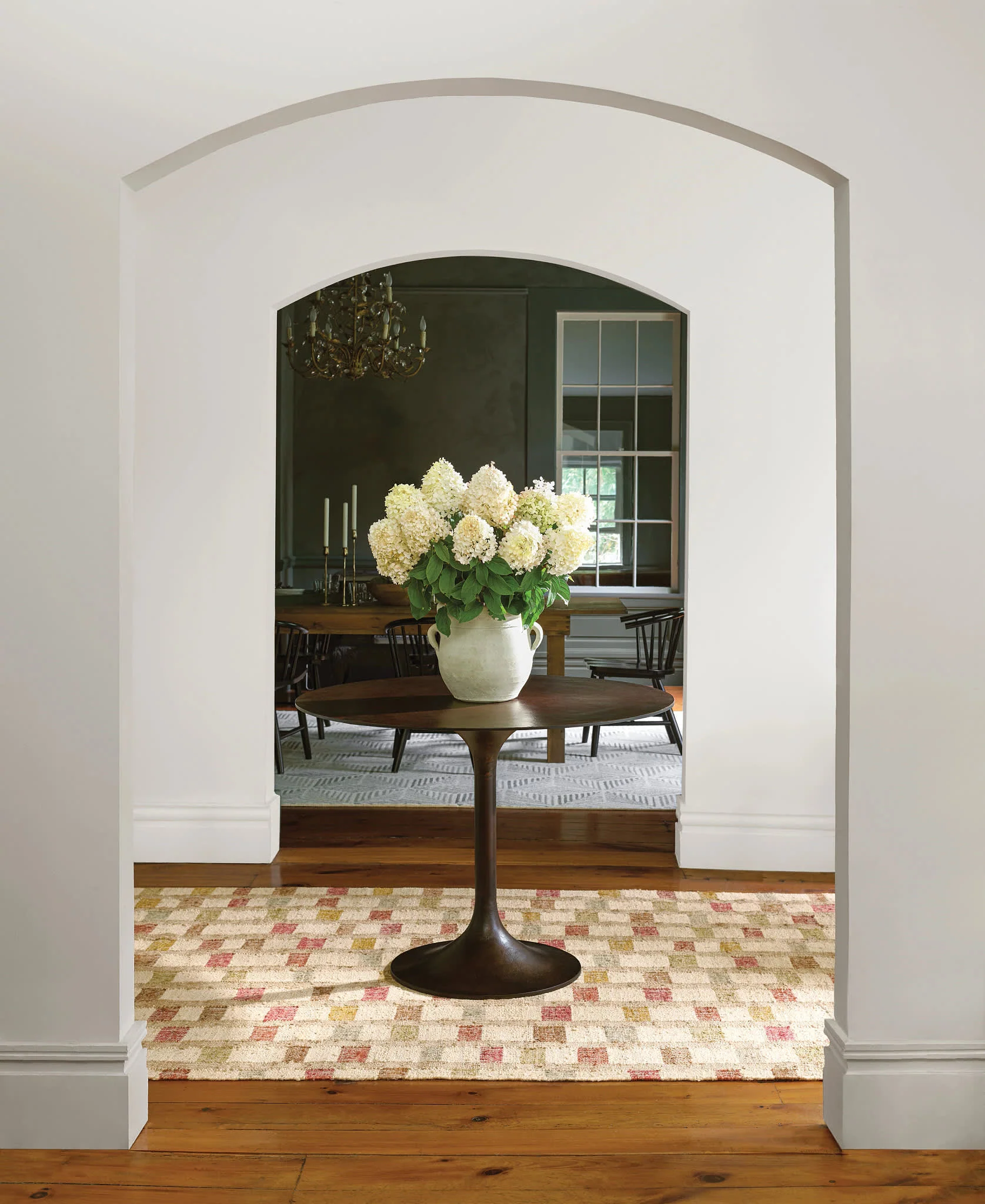 Mosaic Handwoven Jute Rug | Multi - Image 3