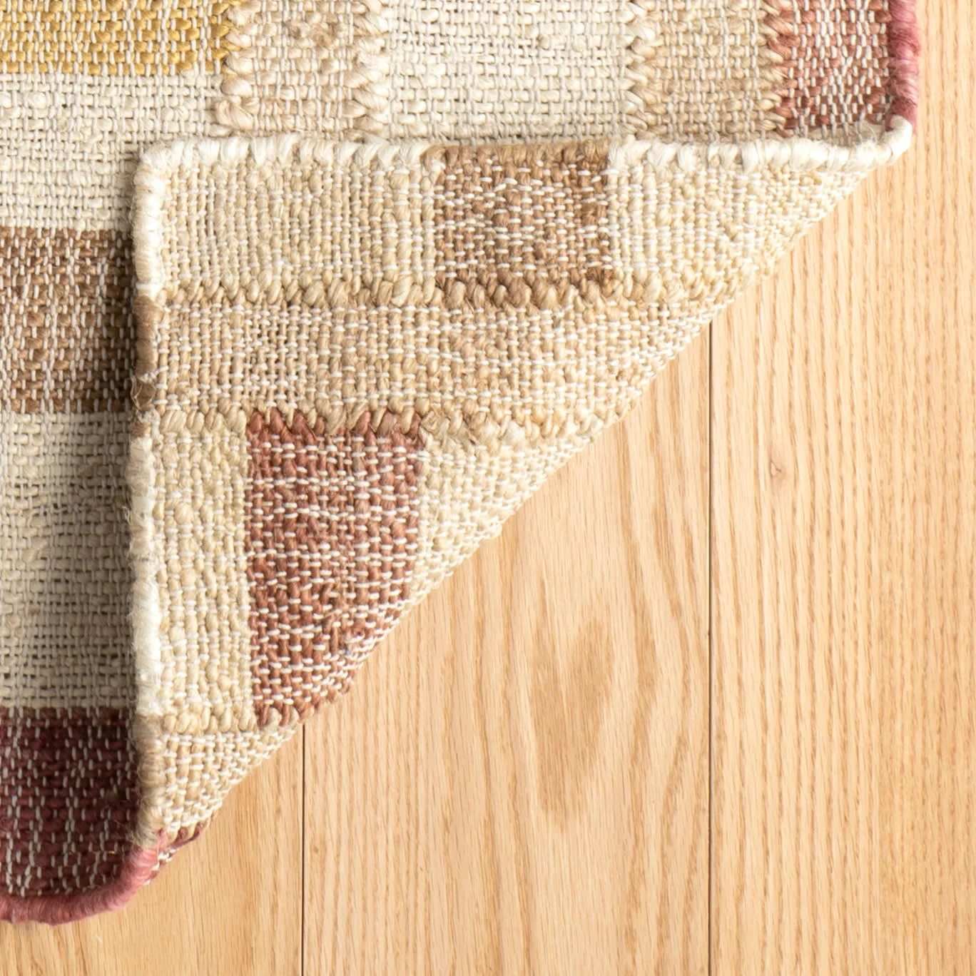 Mosaic Handwoven Jute Rug | Multi - Image 8