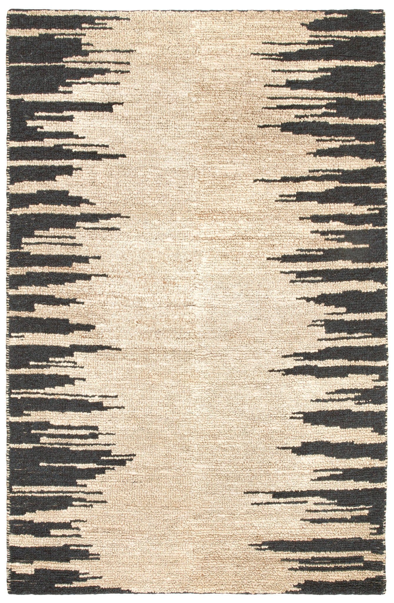 Moss Handwoven Jute Rug | Metal