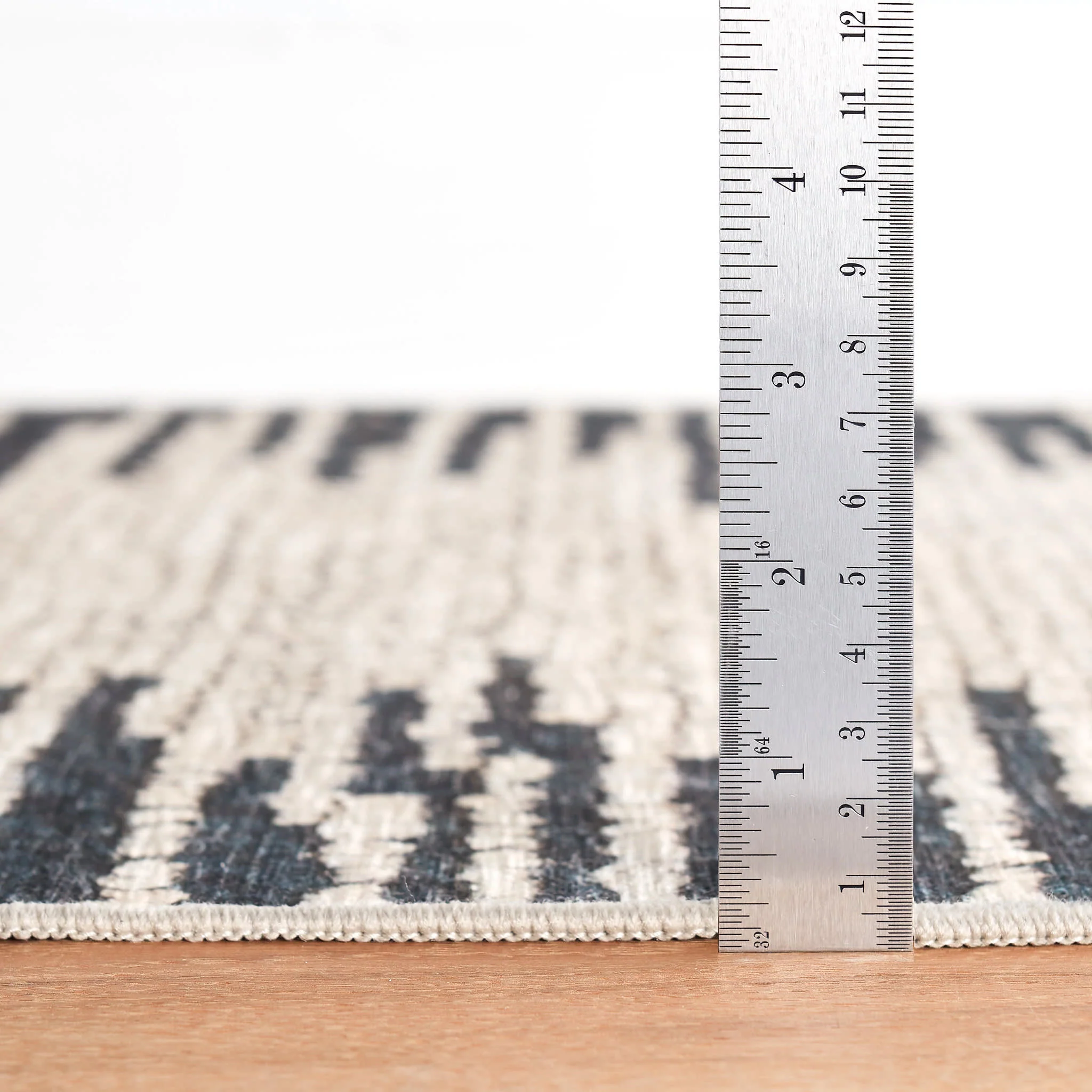 Moss Machine Washable Rug | Metal - Image 4