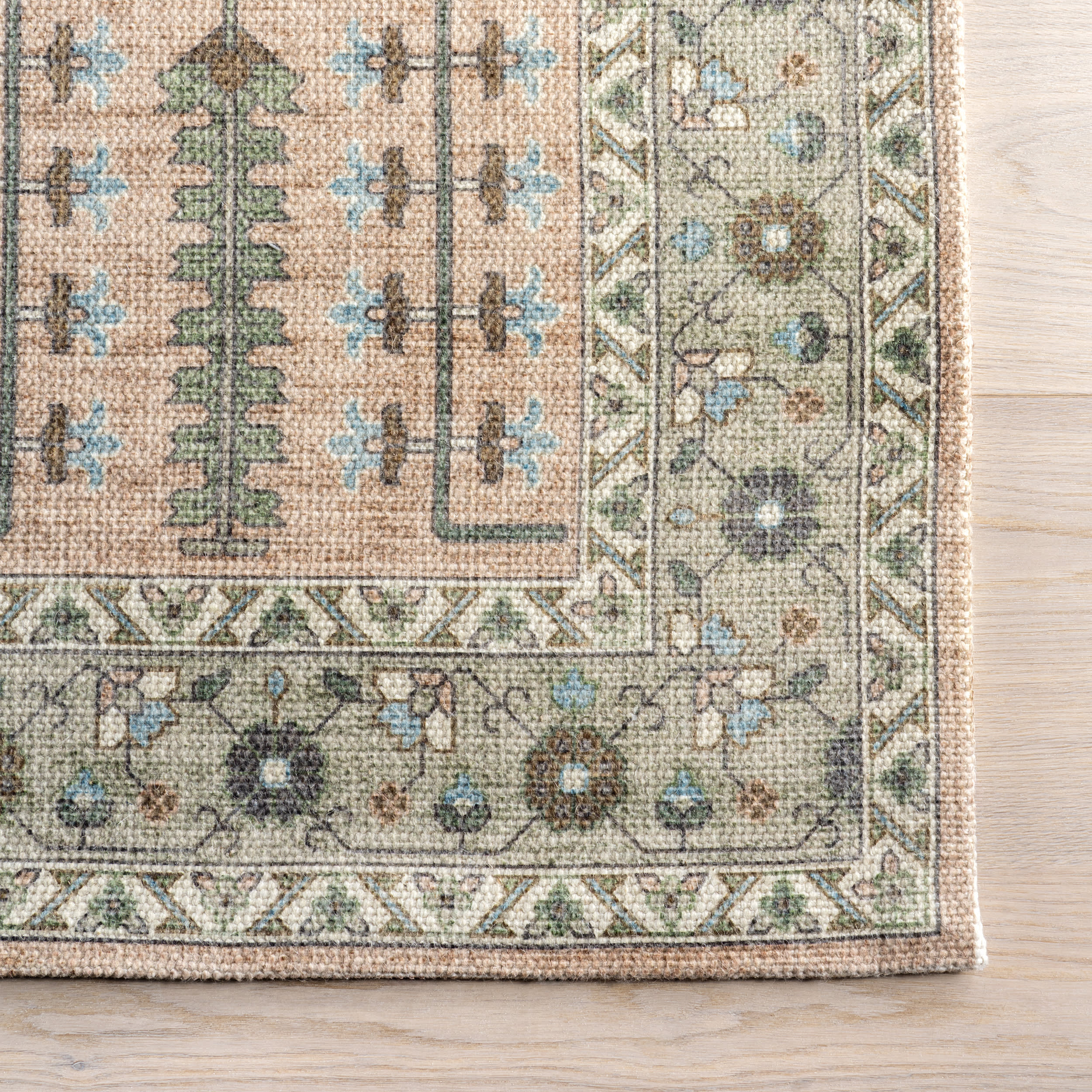 Mythic Wool and Cotton Rug | Peach - Image 4
