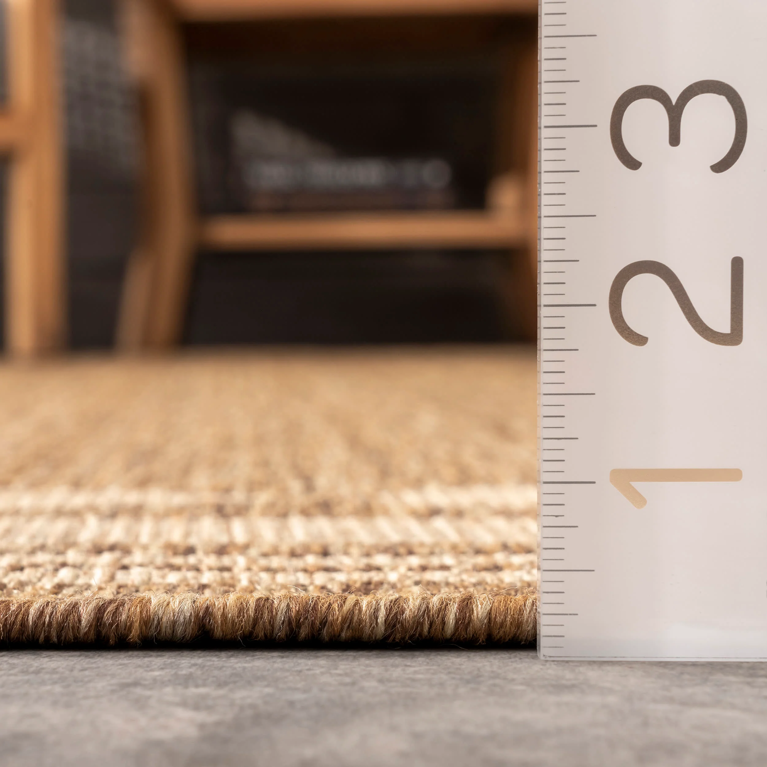 Native Border Indoor/Outdoor Rug | Beige - Image 5