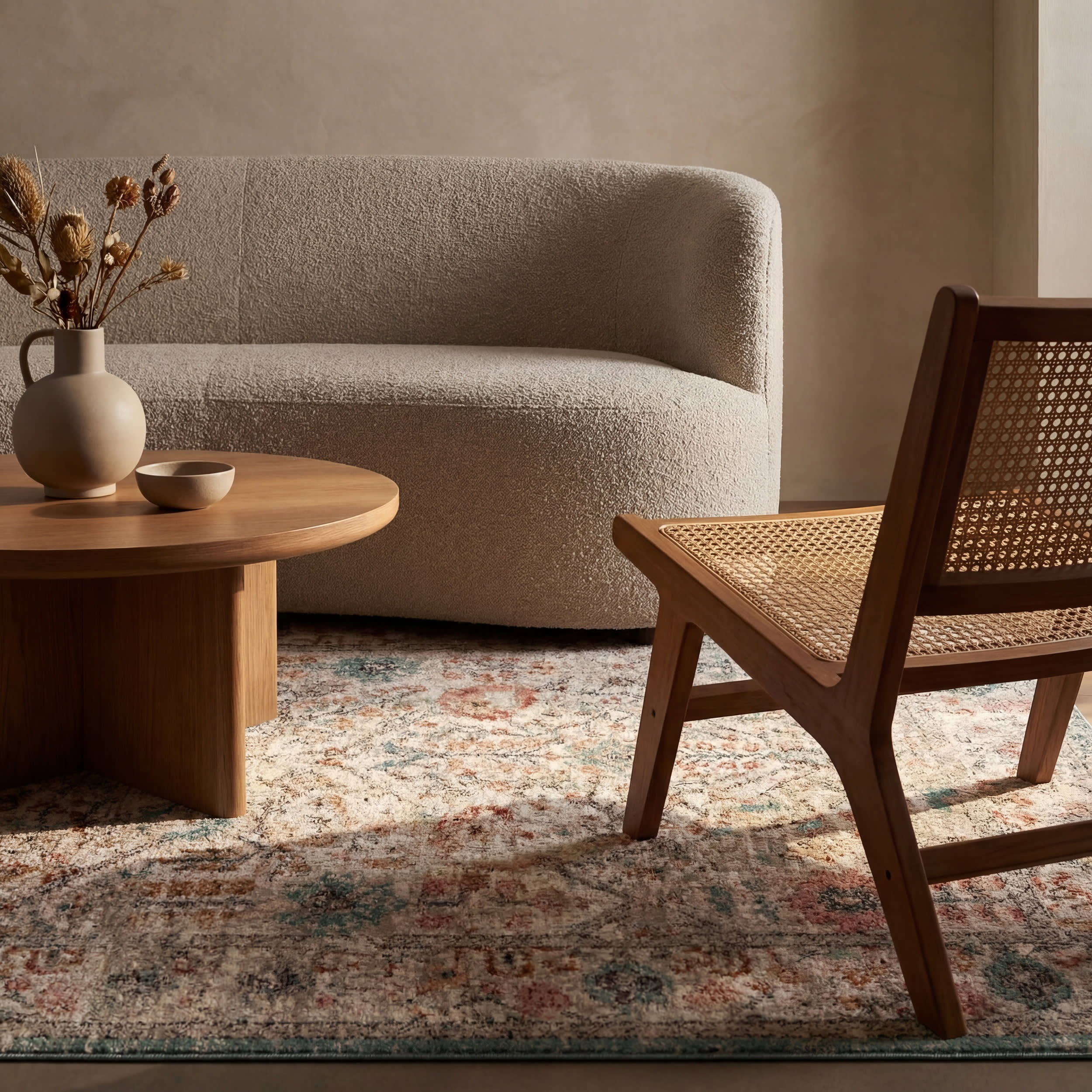 Native Collage Rug | Beige - Image 4