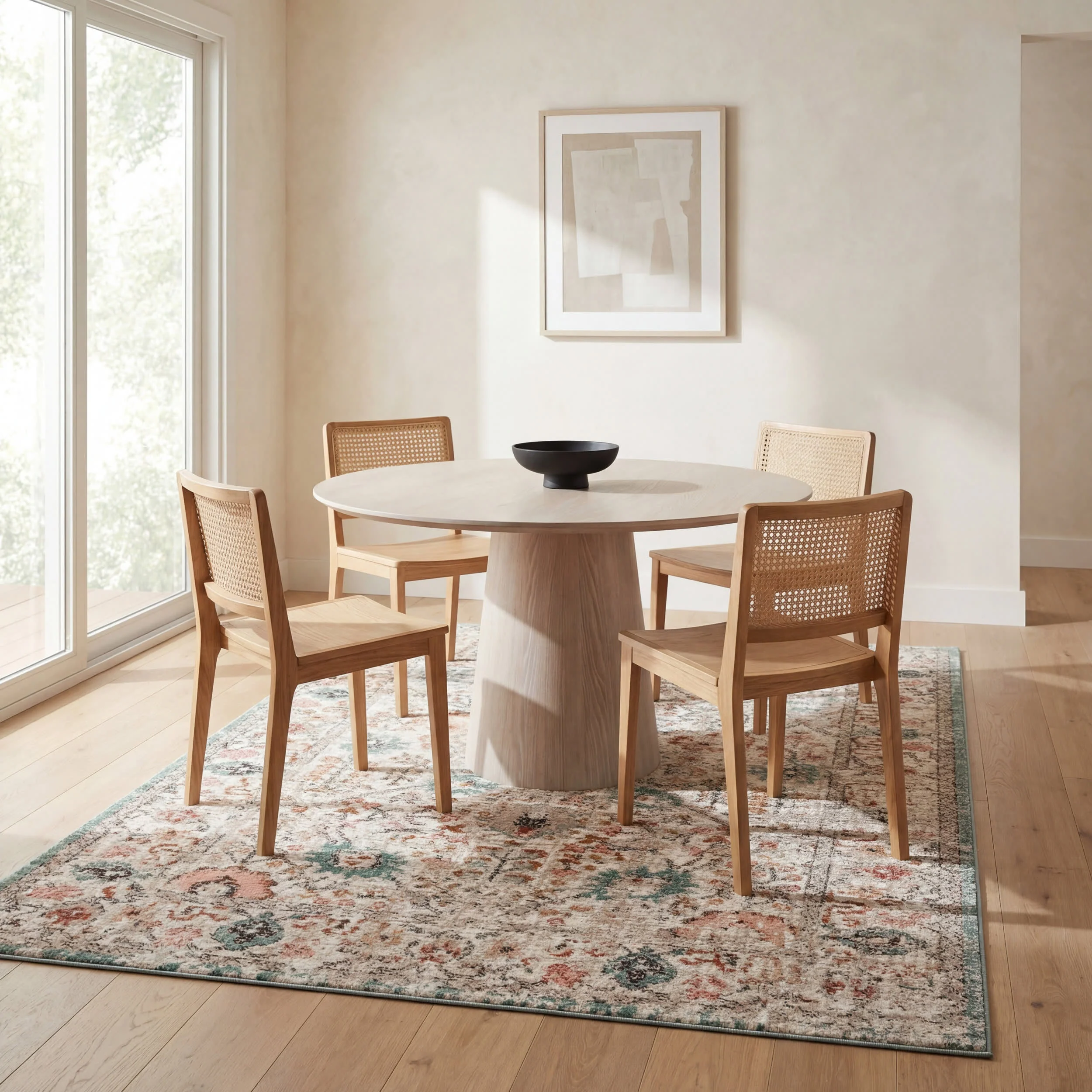 Native Collage Rug | Beige - Image 6