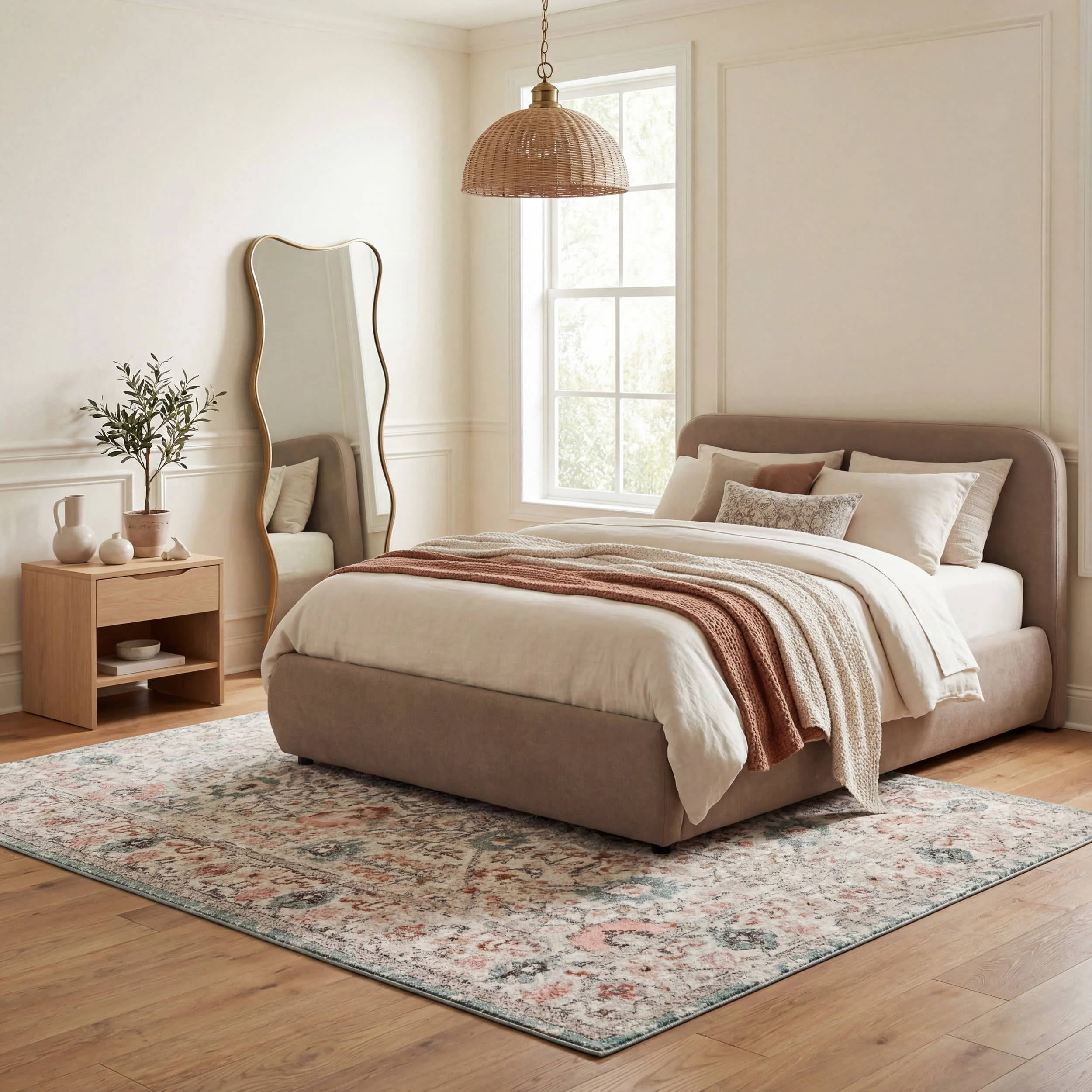 Native Collage Rug | Beige - Image 8