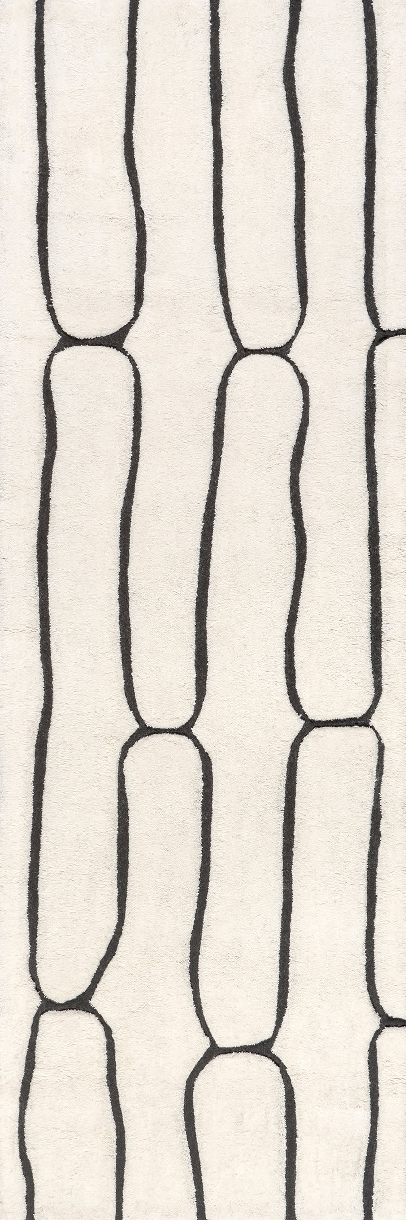 Nazco Abstract New Zealand Wool Rug | Charcoal