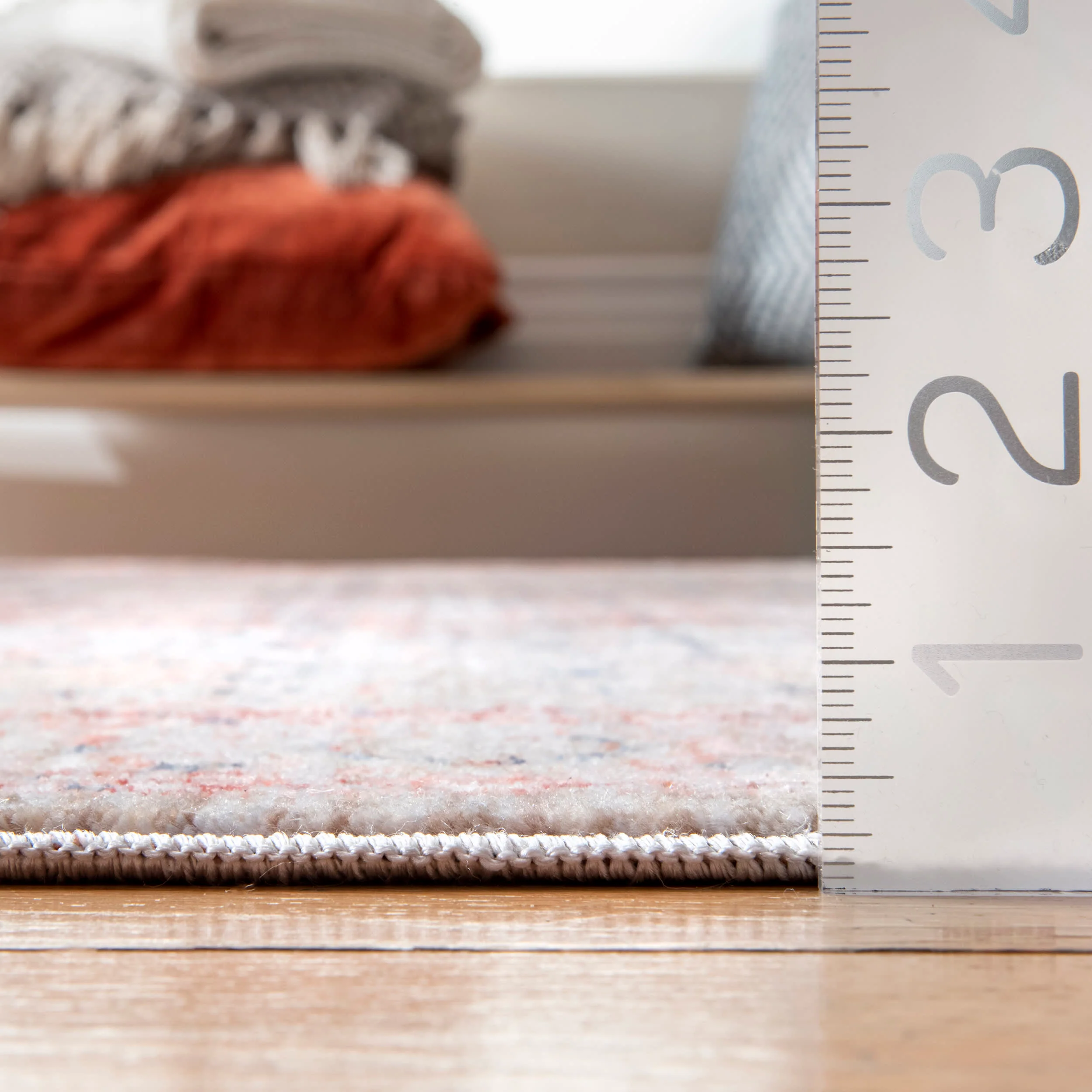 Nebulous Rosette Rug | Beige - Image 5