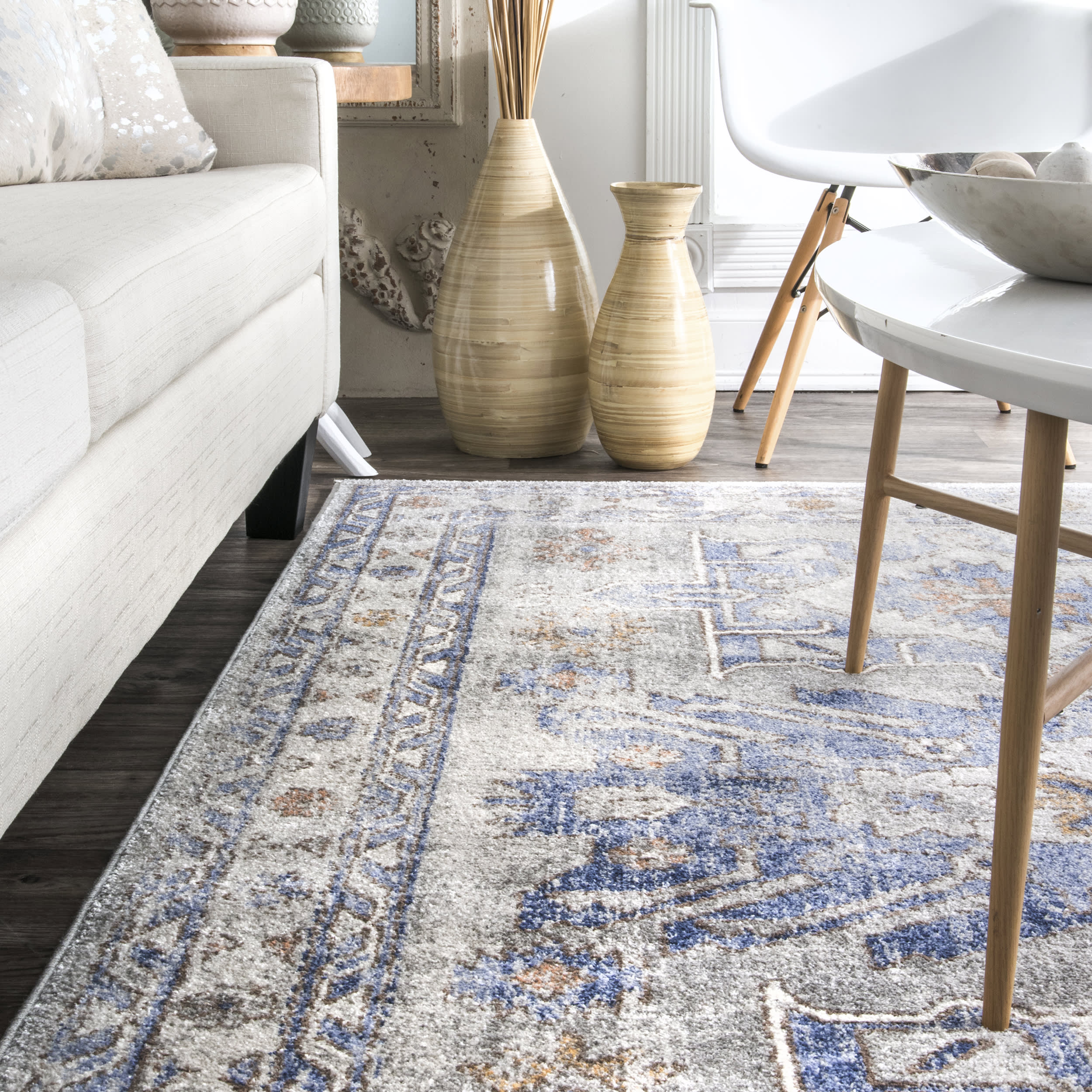 Nordic Beauty Rug | Blue - Image 4