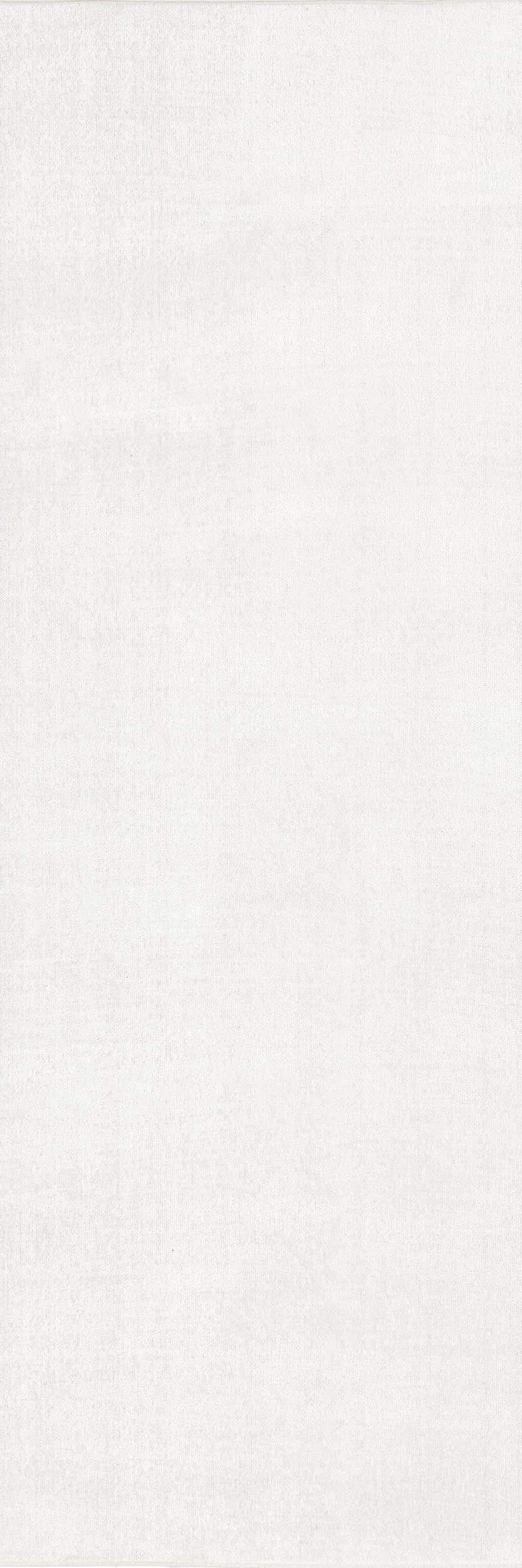Nori Lustered Solid Washable Rug | Cream