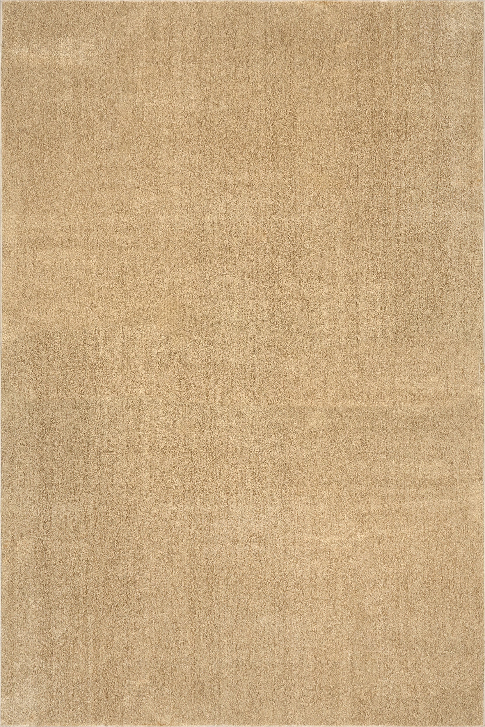 Nori Lustered Solid Washable Rug | Tan