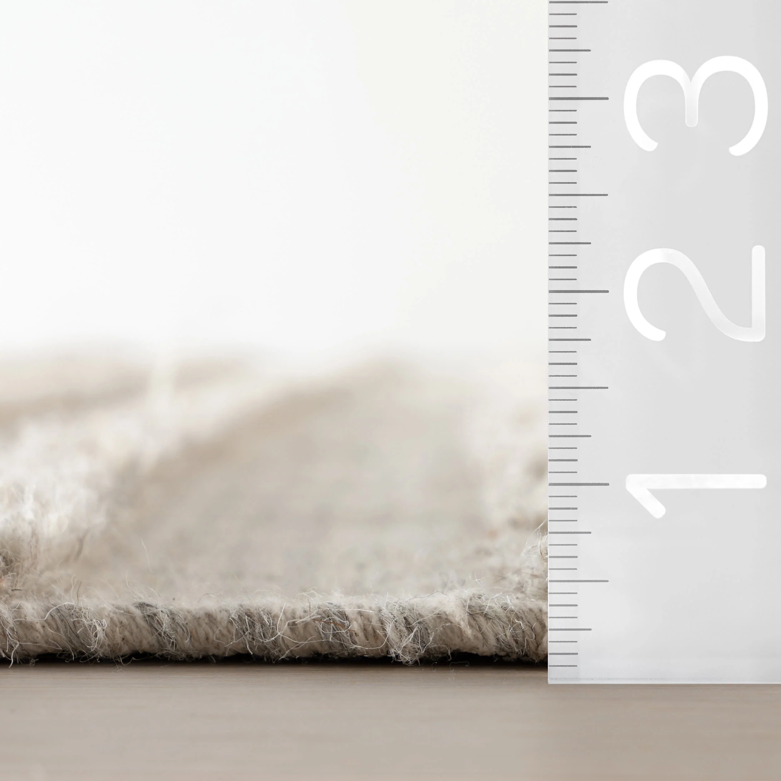 Nubi Bohemian Striped Hand Woven Rug | Grey - Image 5