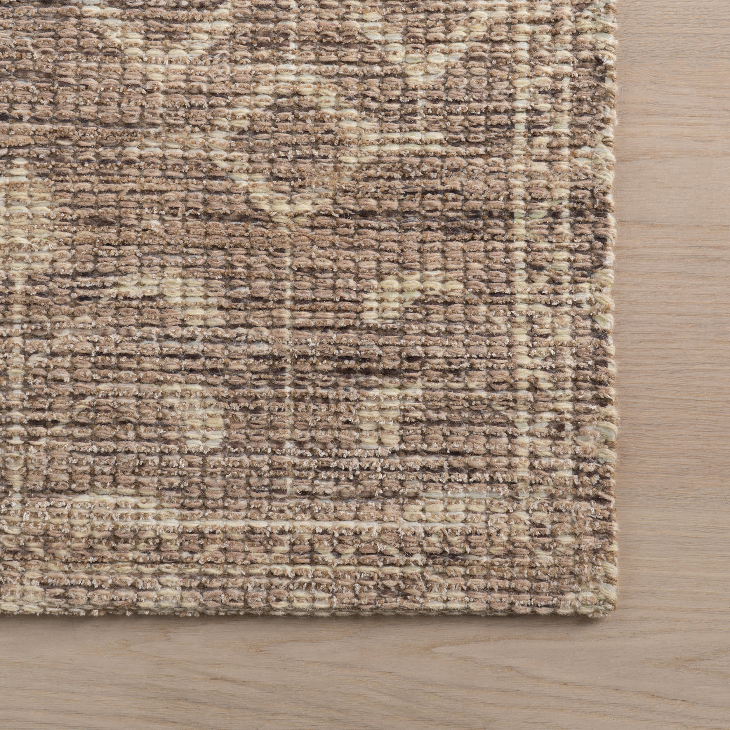Ohzye Transitional Floral and Paisley Rug | Brown - Image 4
