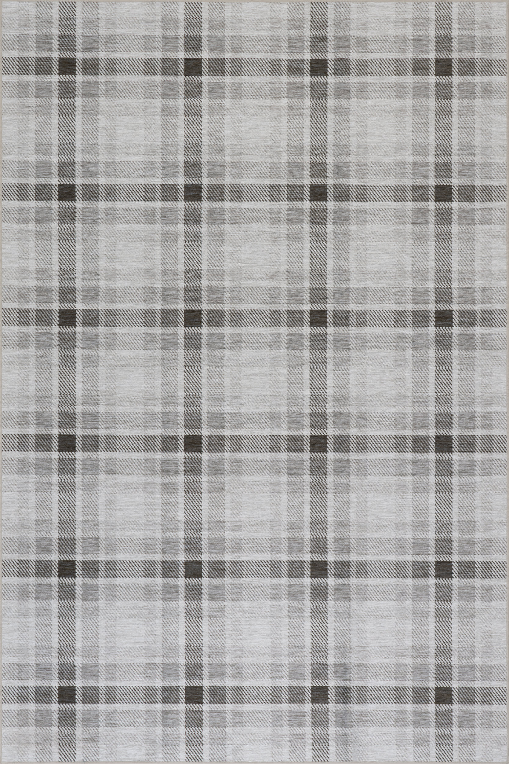 Ombre Machine Washable Rug | Black