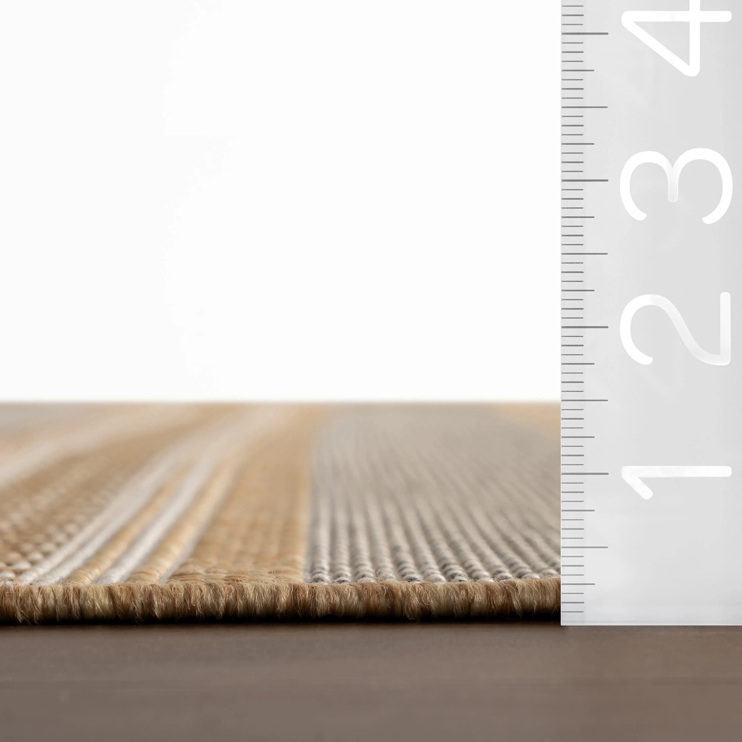 Oristela Modern Abstract Indoor/Outdoor Rug | Grey - Image 6