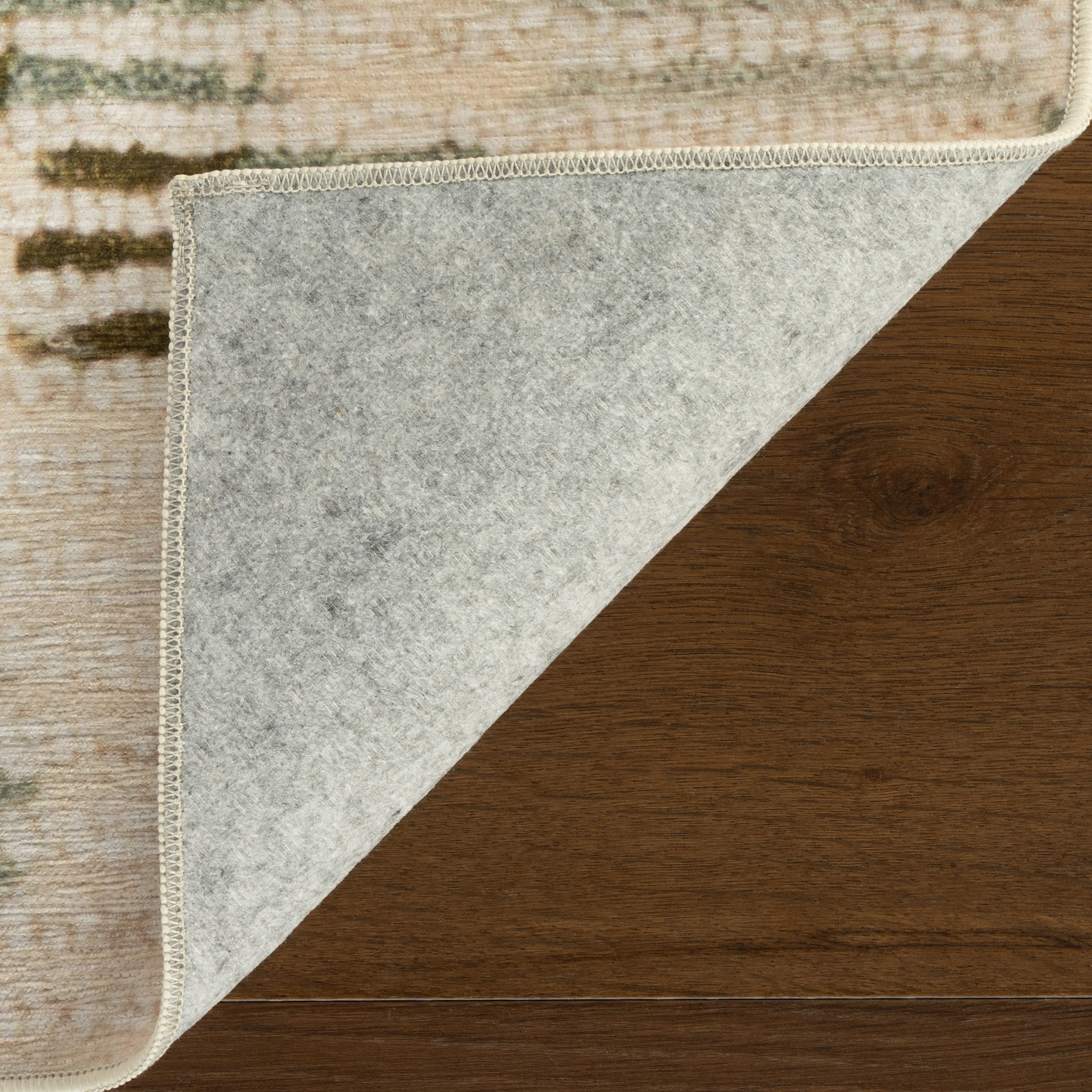 Orzalla Southwestern Diamond Washable Rug | Green - Image 9