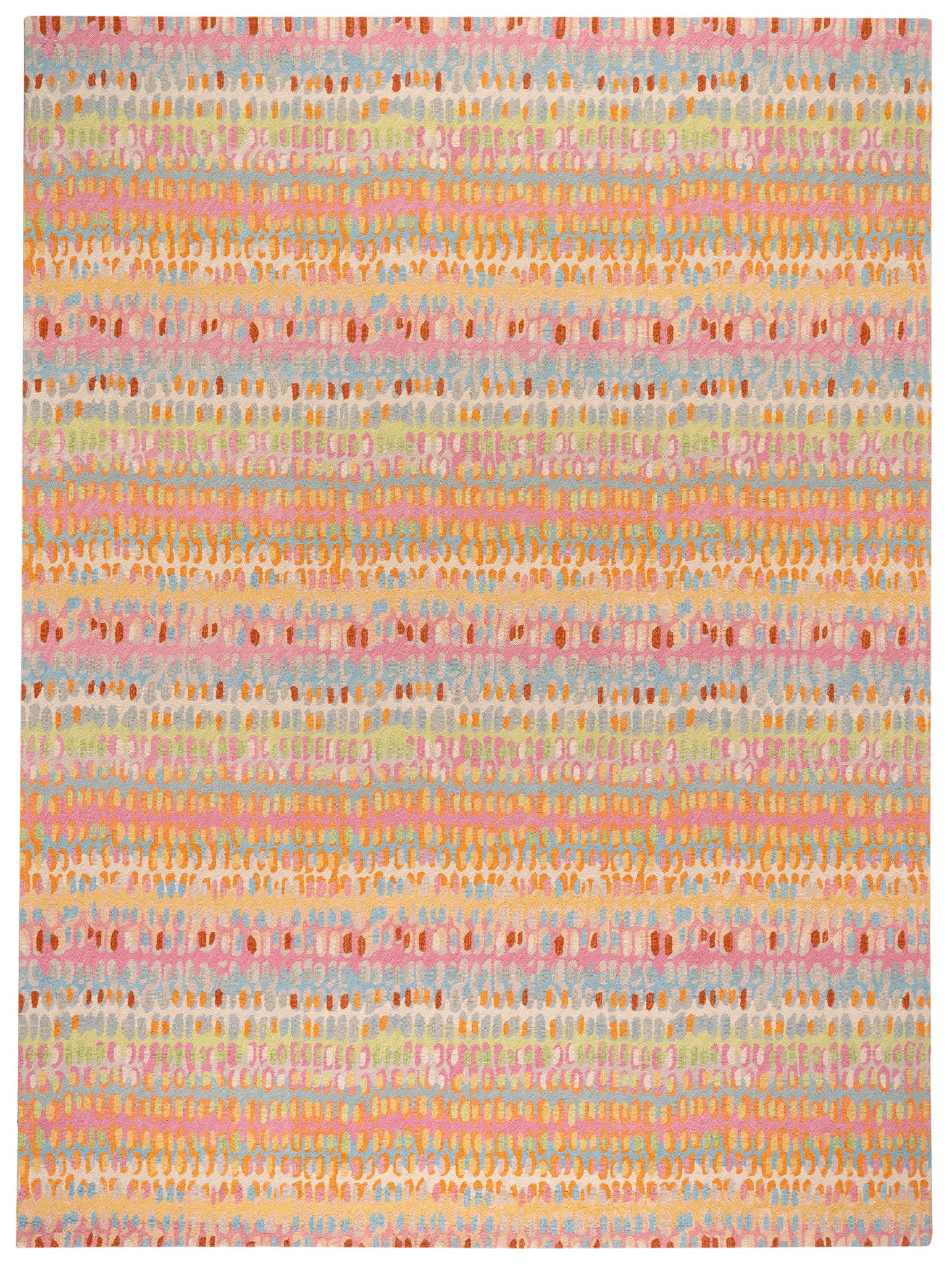 Paint Chip Hand Micro Hooked Wool Rug | Confetti - Image 2