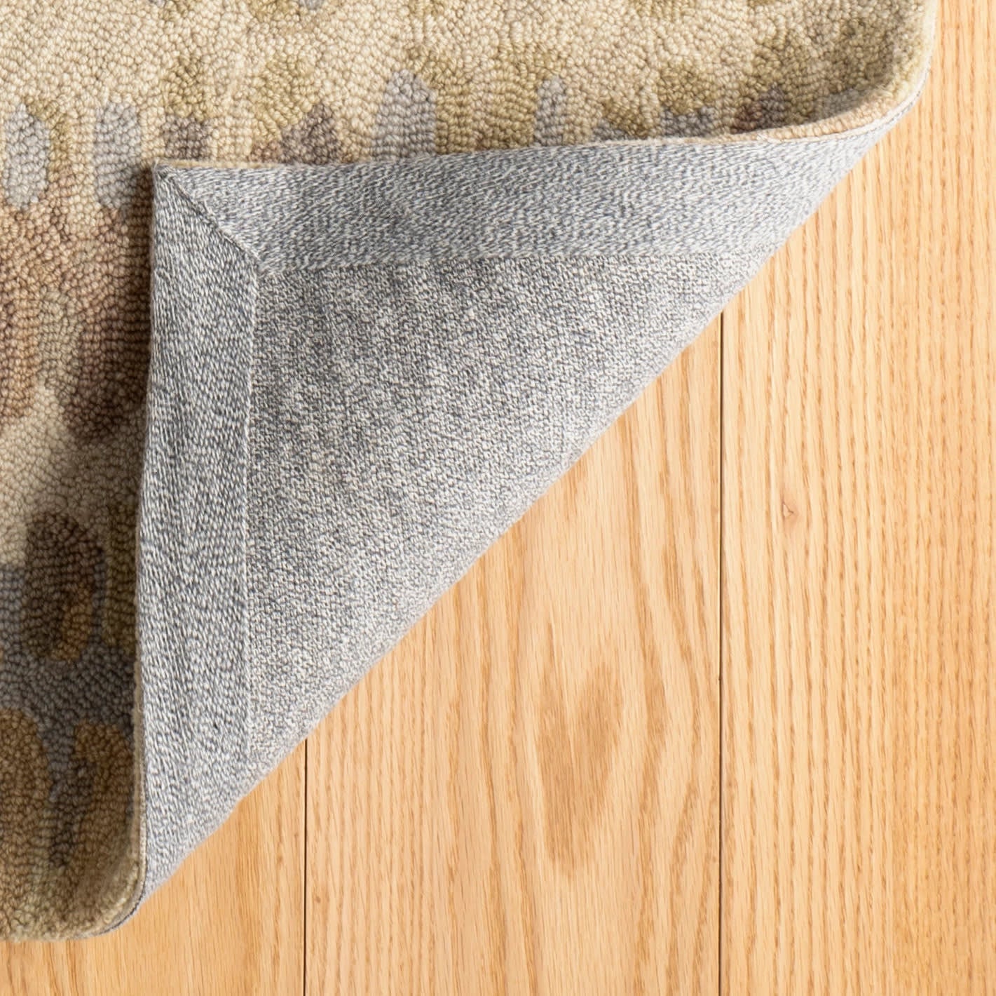 Paint Chip Hand Micro Hooked Wool Rug | Natural - Image 9