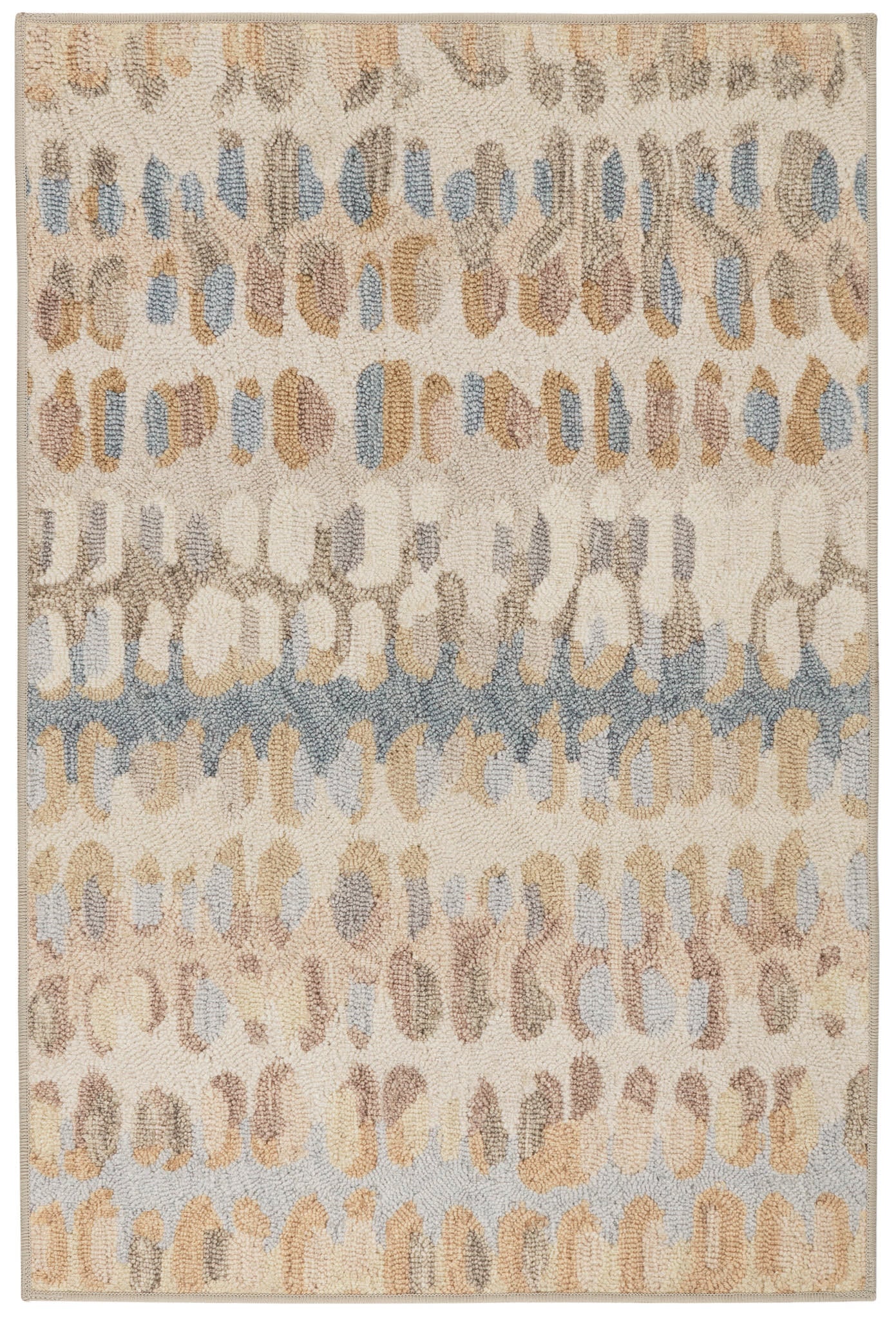 Paint Chip Machine Washable Rug | Natural