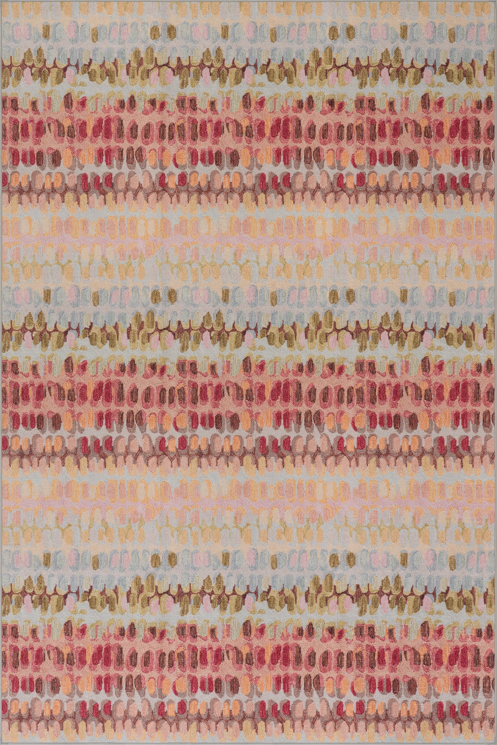 Paint Chip Machine Washable Rug | Pastel