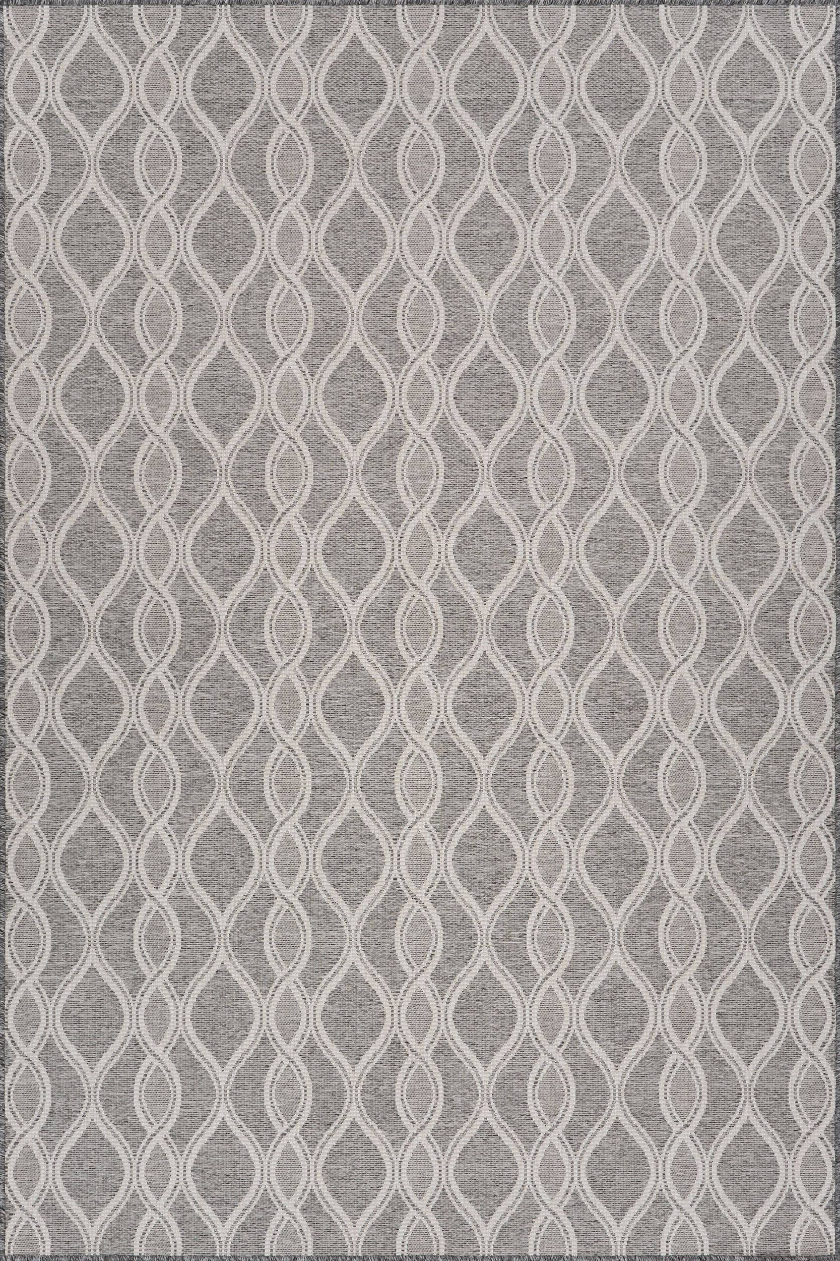 Paletta Modern Coastal Indoor/Outdoor Rug | Grey