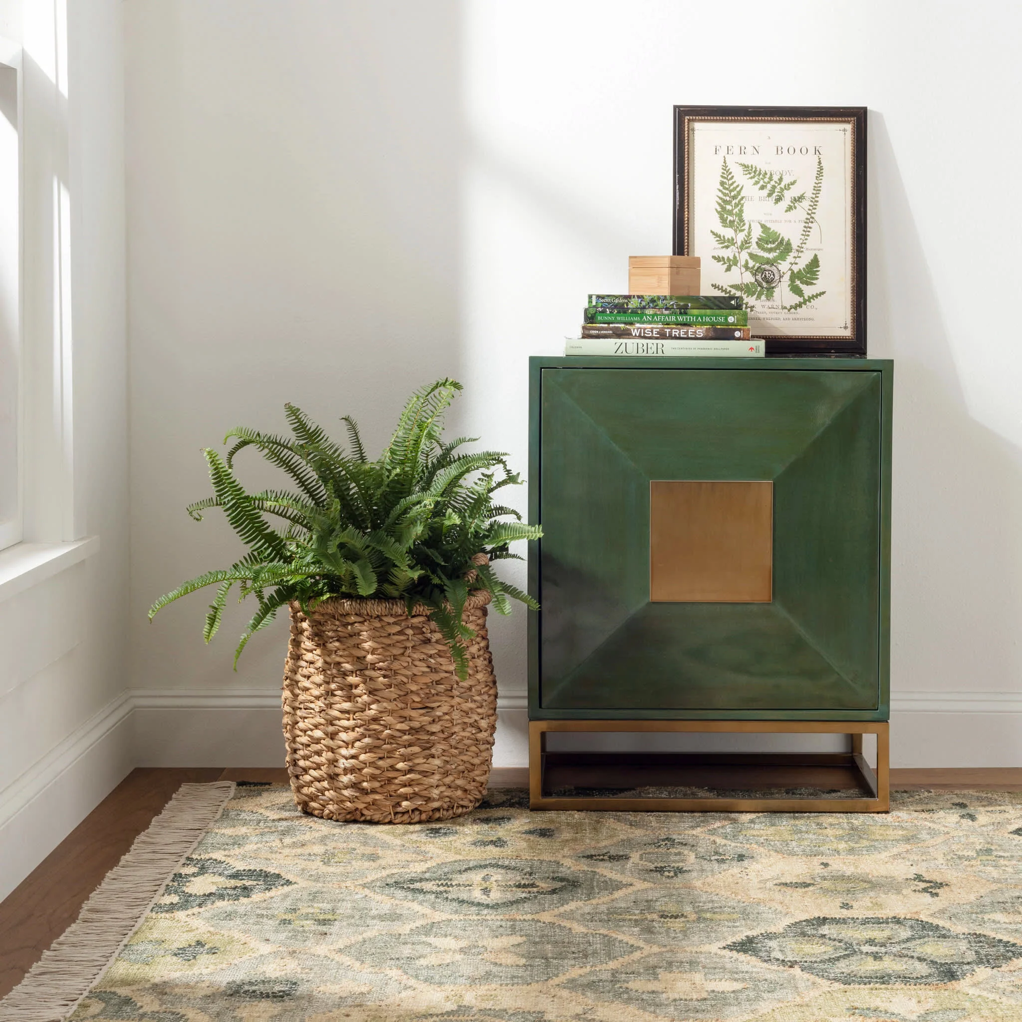 Pali Handwoven Jute Rug | Evergreen - Image 3