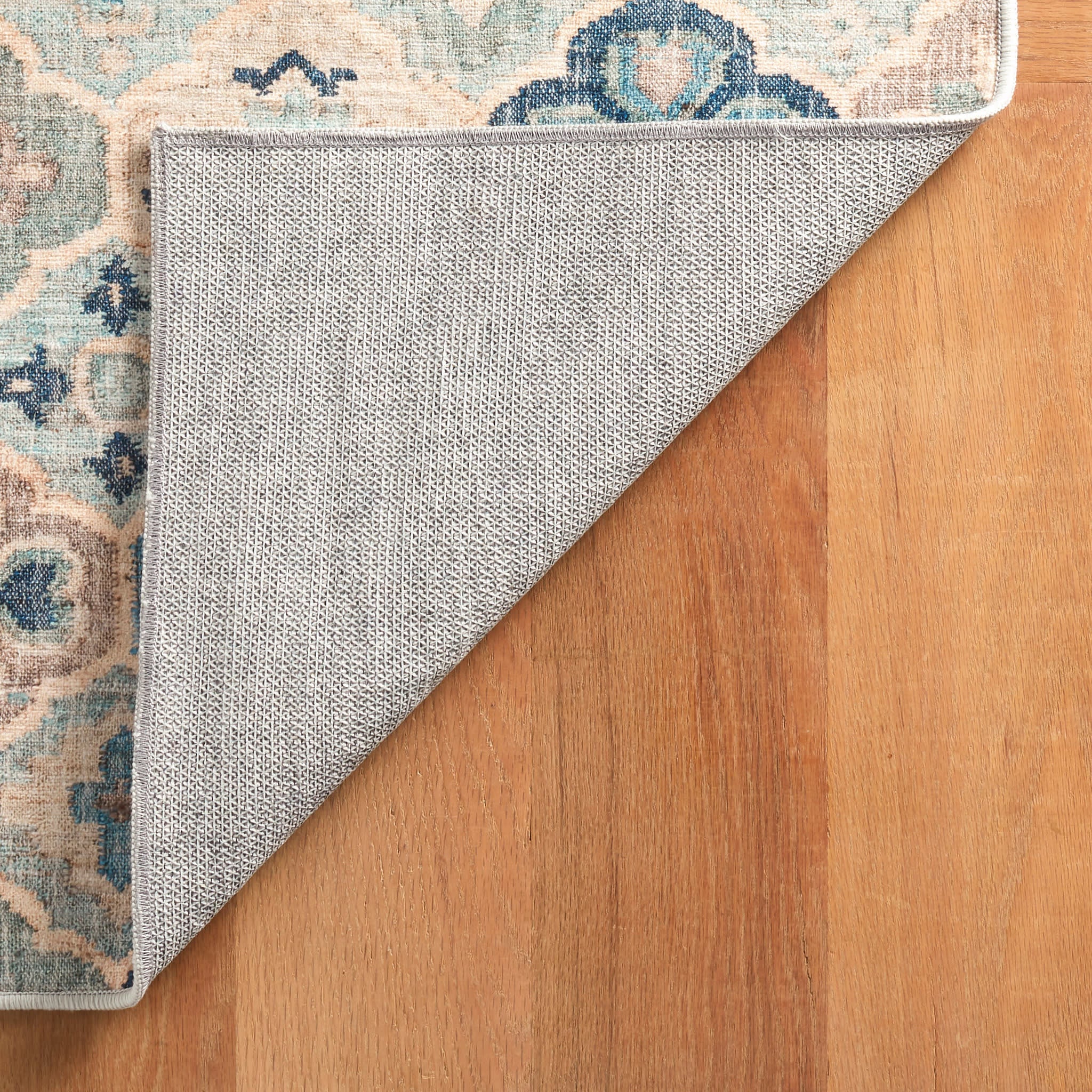 Pali Machine Washable Rug | Blue - Image 8