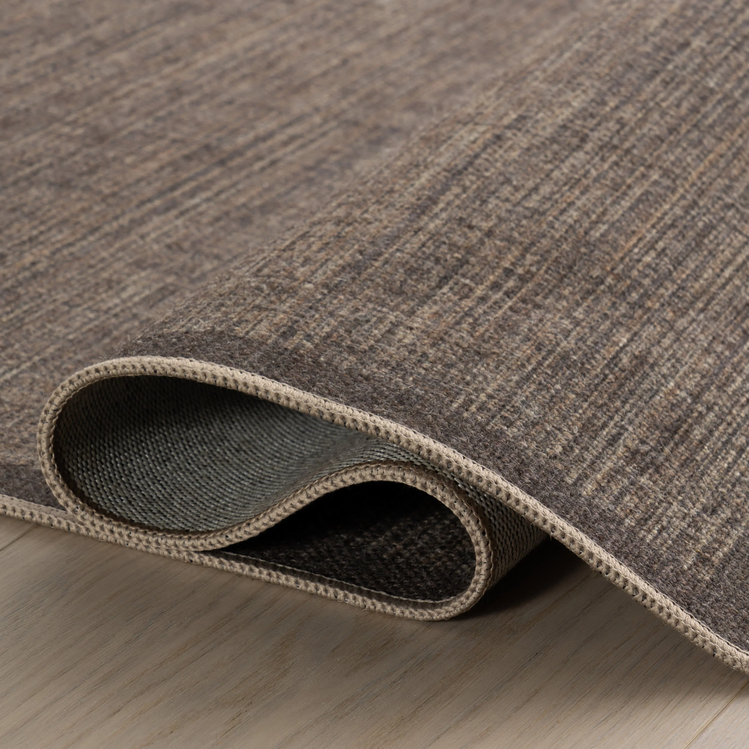 Palmer Solid Washable Rug by Nate Berkus | Burgundy - Image 8