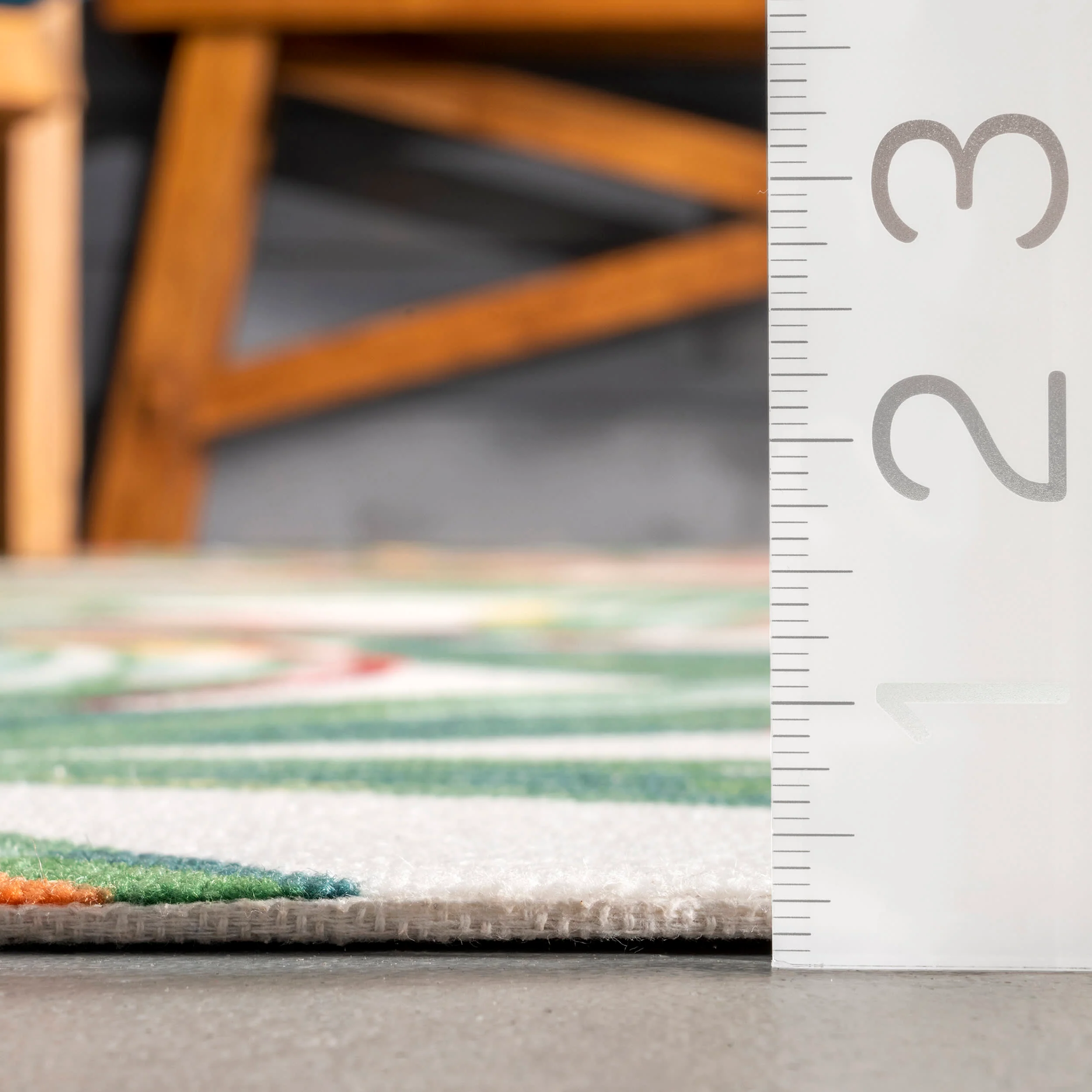 Palmetto Paradise Indoor/Outdoor Rug | Green Multicolor - Image 5