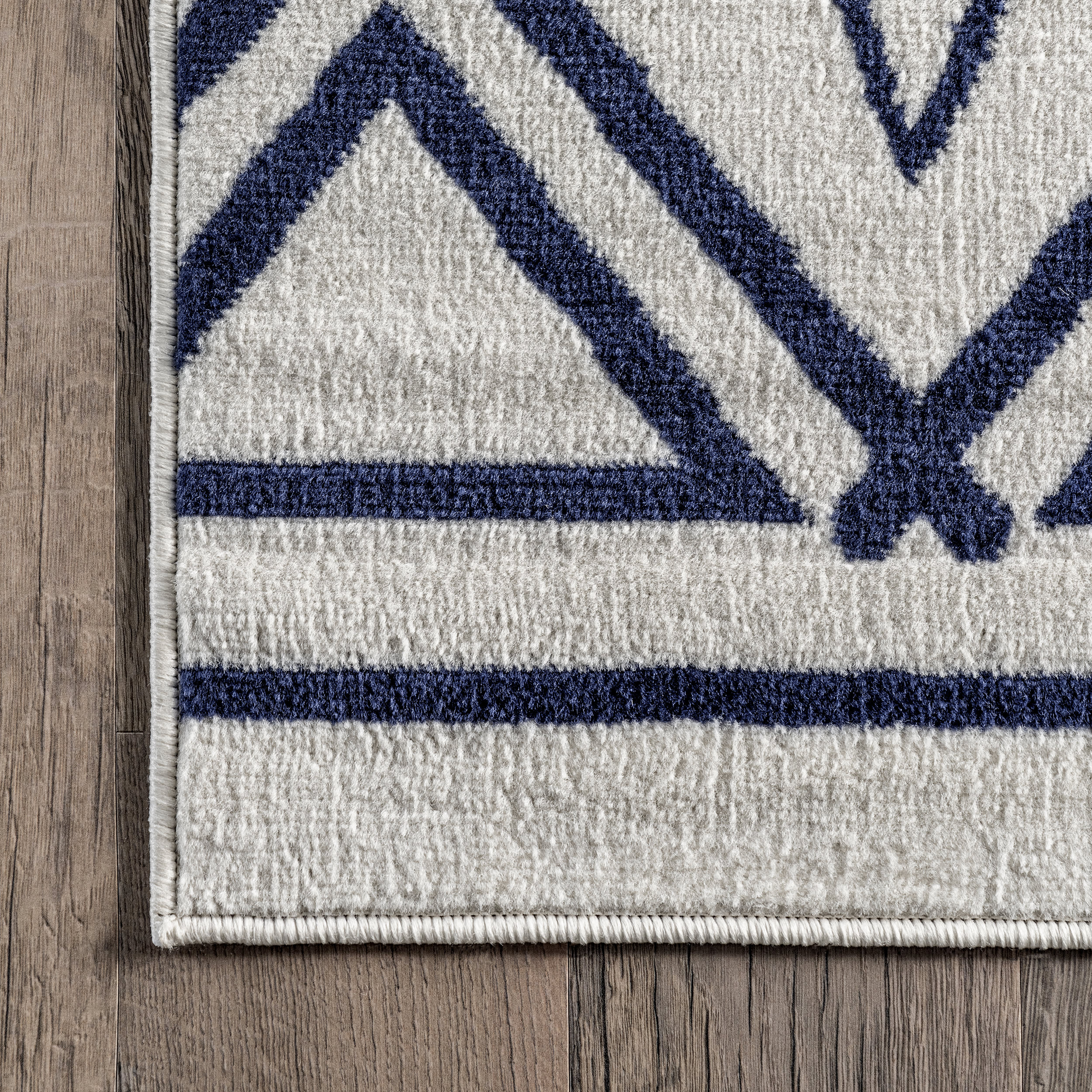 Pamela Fiesta Stripes Rug | Blue - Image 3