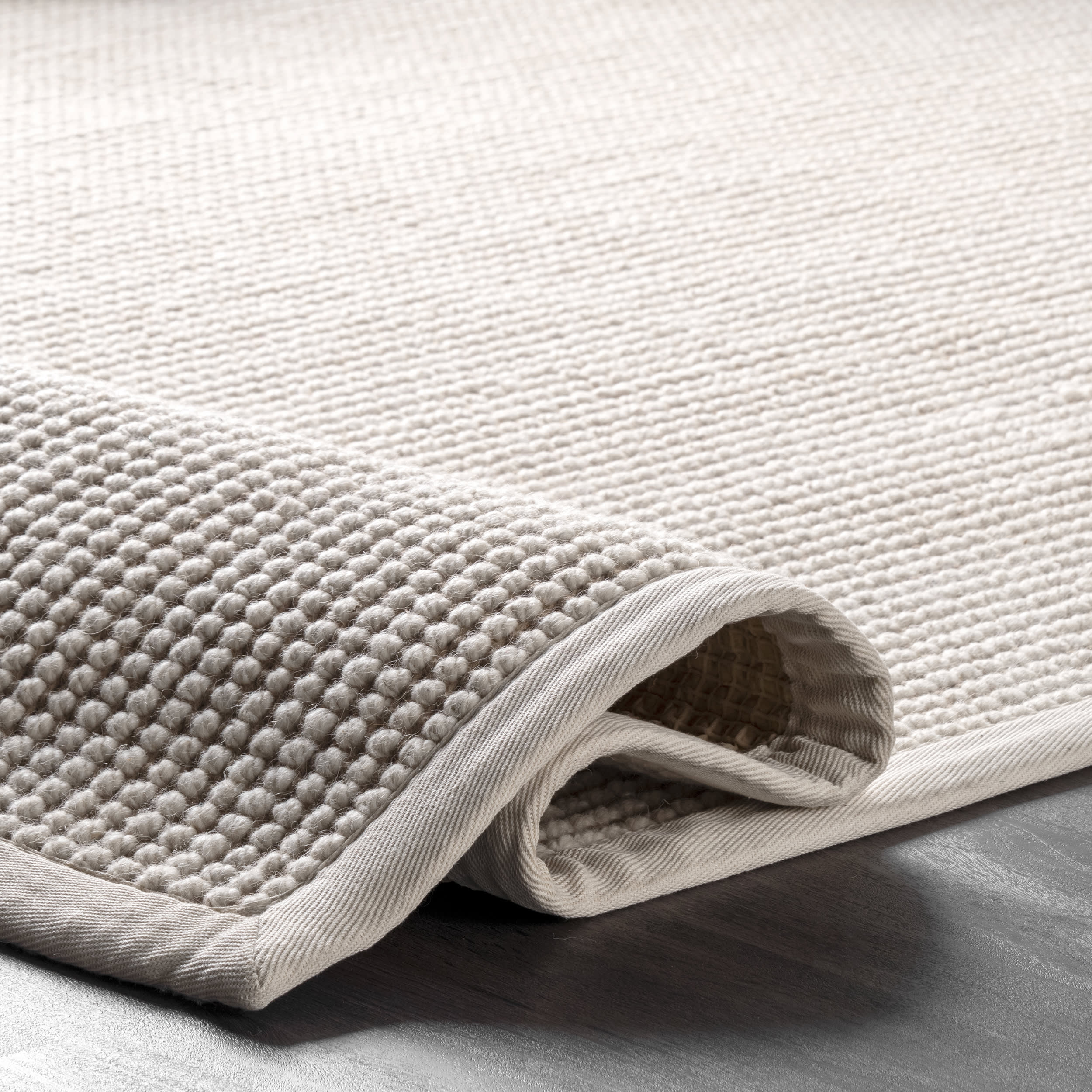 Patricia Jute and Wool Rug | Ivory - Image 2