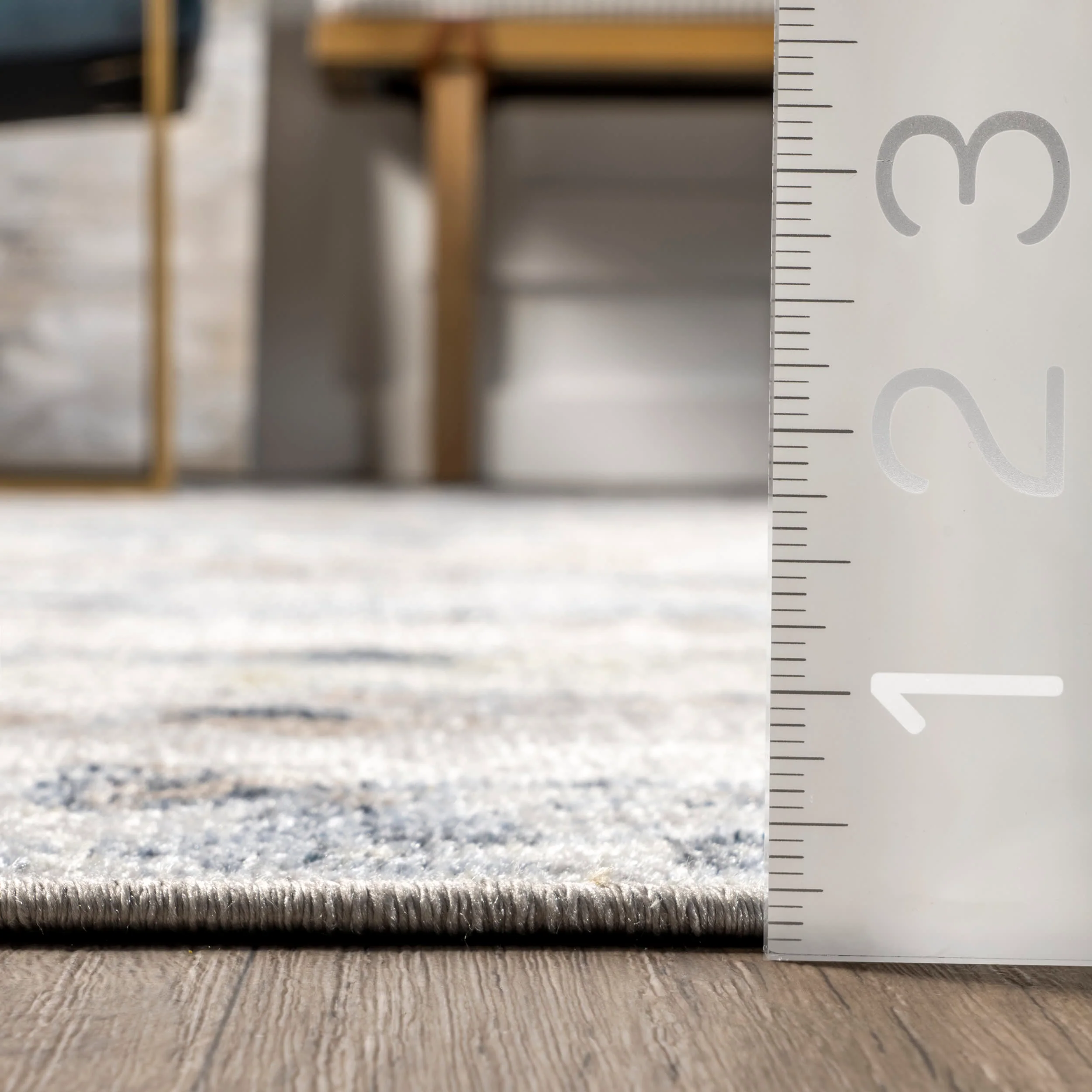 Patty Washable Rainy Days Rug | Blue Multicolor - Image 5
