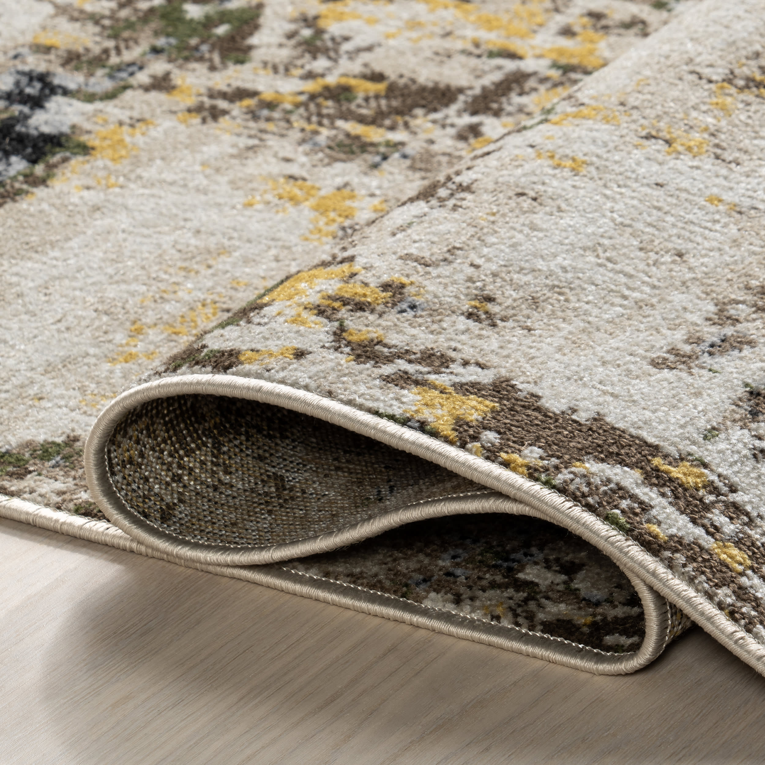 Patty Washable Rainy Days Rug | Multicolor - Image 9